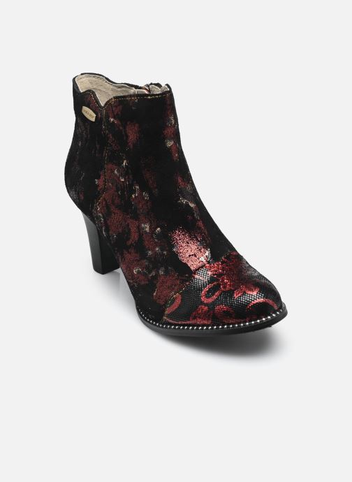 Laura Vita Bottines basses ALBANE 198 femme rouge