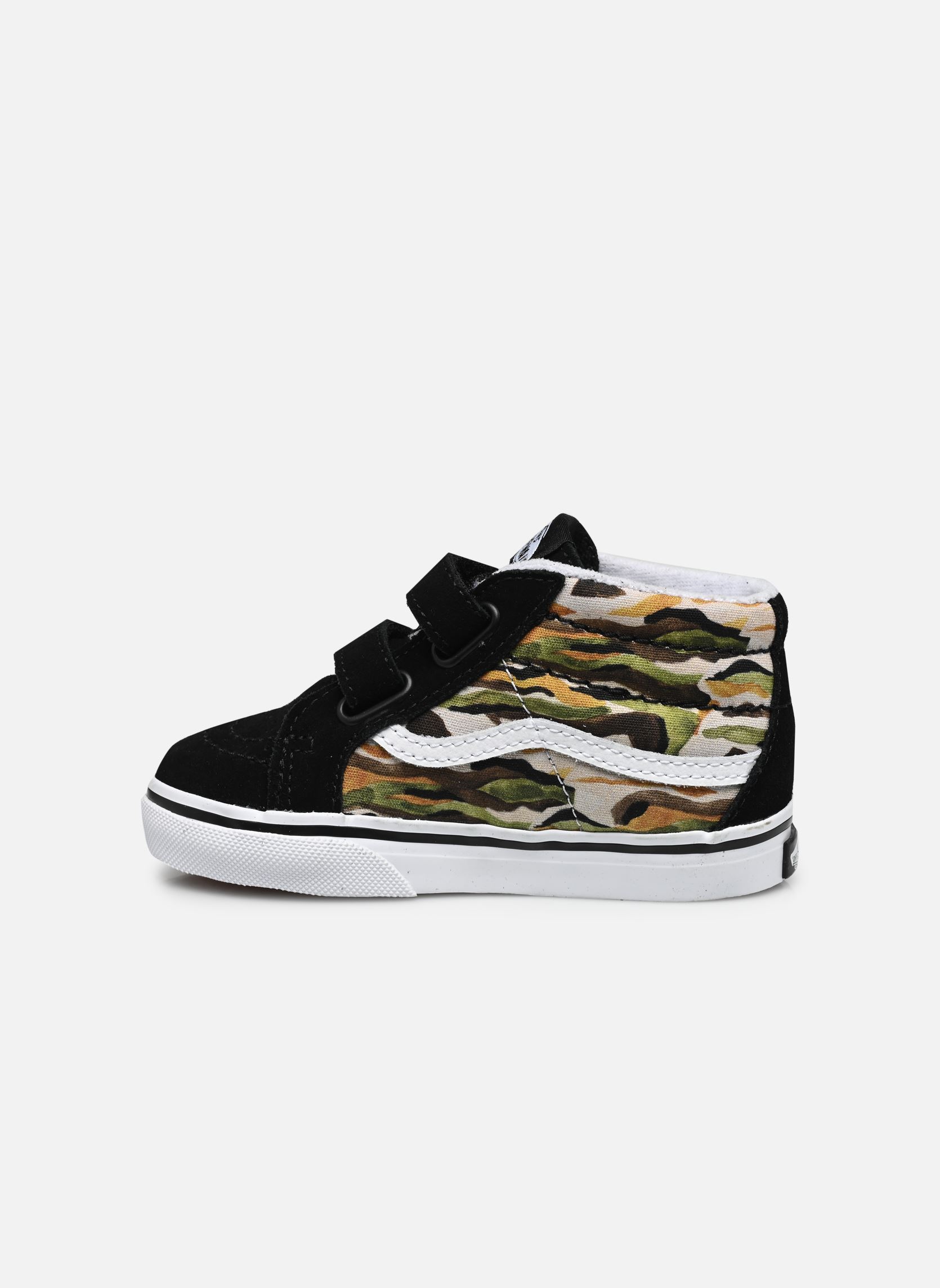 Niedrige Sneaker Td Sk8-Mid Reissue V grün Vans Niedrige Sneaker Td Sk8-Mid Reissue V grün PAINTED CAMO GREEN/MULTI