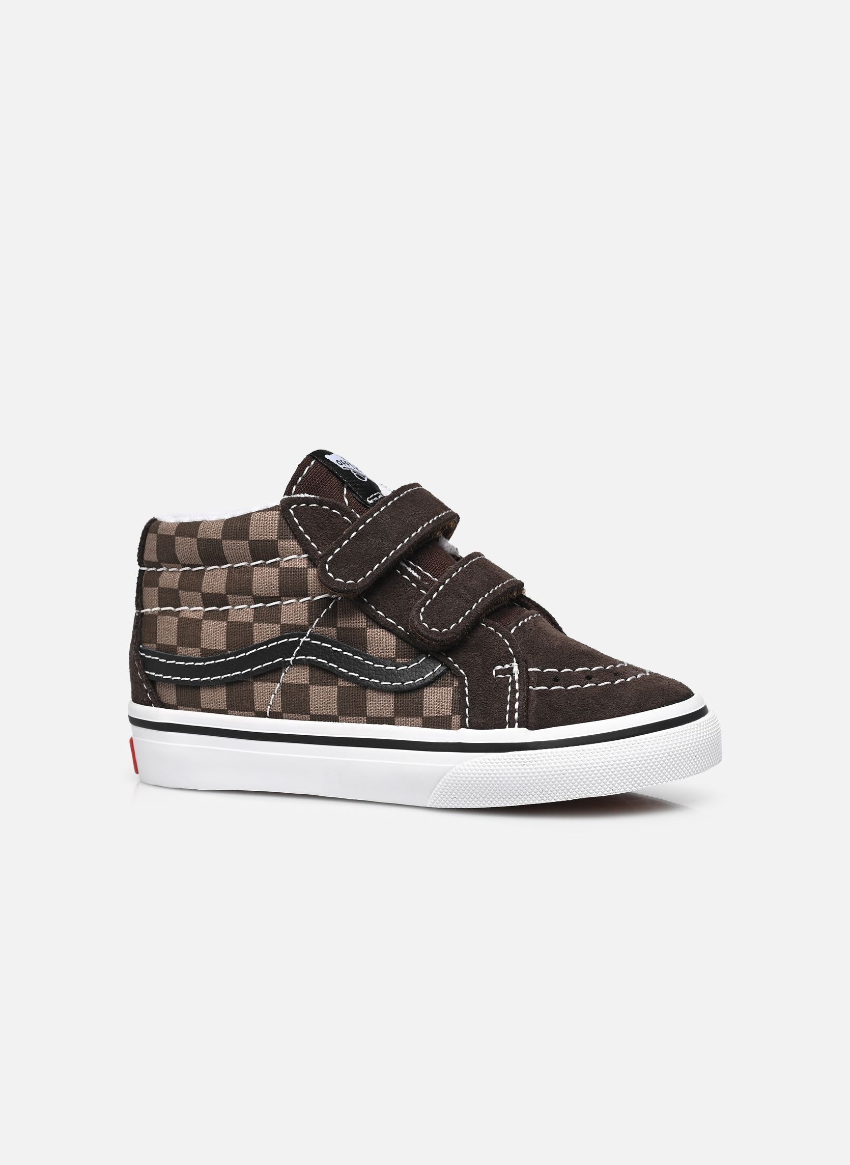 Baskets basses Td Sk8-Mid Reissue V marron Vans Baskets basses Td Sk8-Mid Reissue V marron TONAL CHECK BROWN