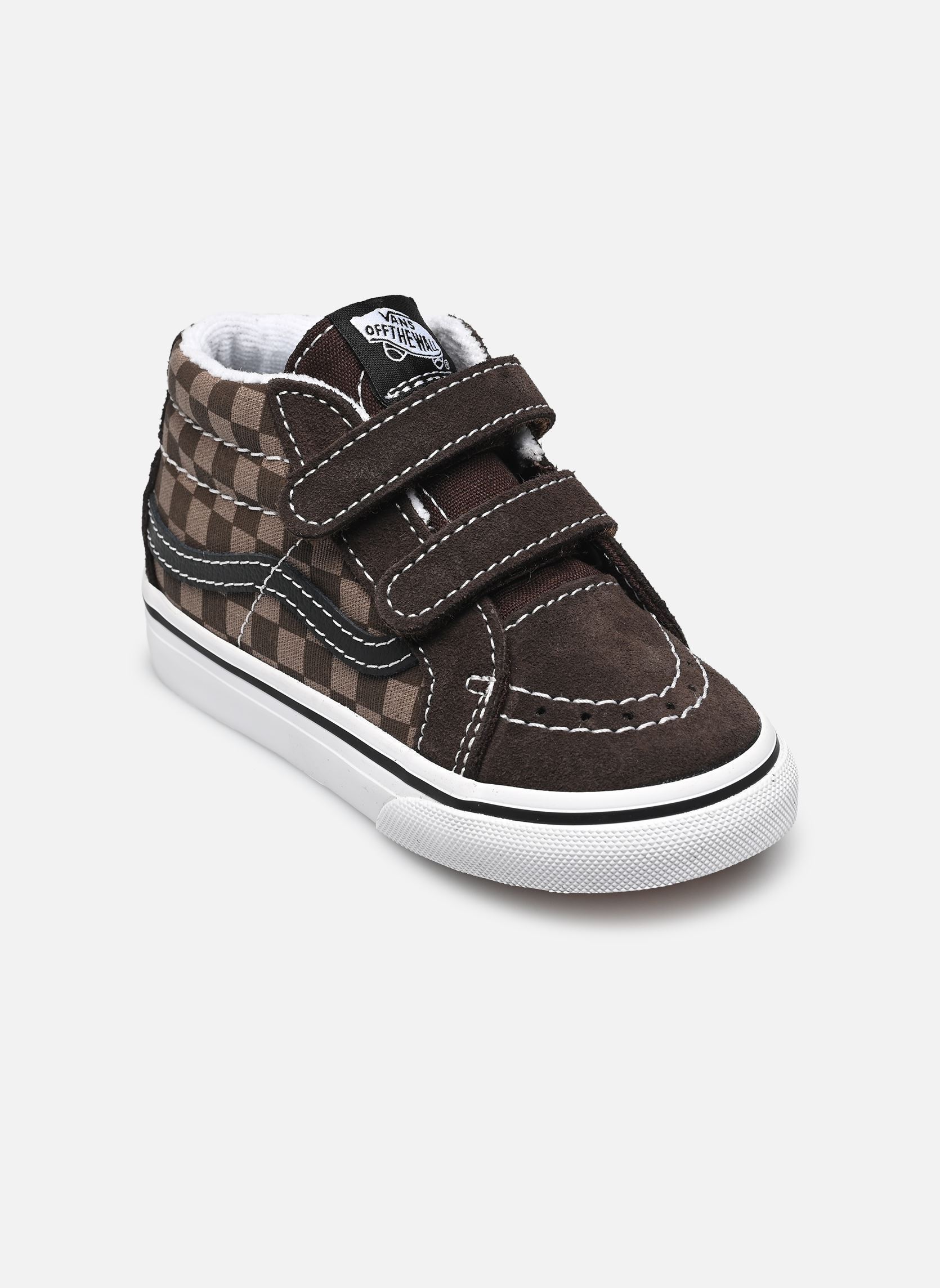 Baskets basses Td Sk8-Mid Reissue V marron Vans Baskets basses Td Sk8-Mid Reissue V marron TONAL CHECK BROWN