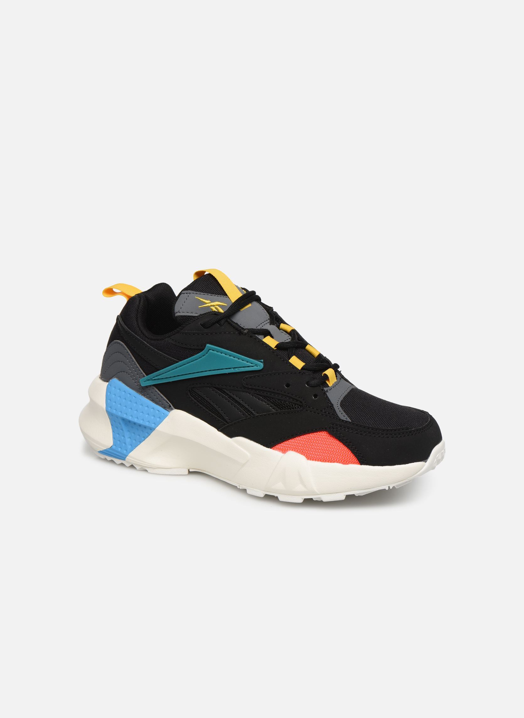 Niedrige Sneaker Aztrek Double Mix W damen schwarz Reebok Niedrige Sneaker Aztrek Double Mix W damen schwarz Black/Alloy/Teal Gem