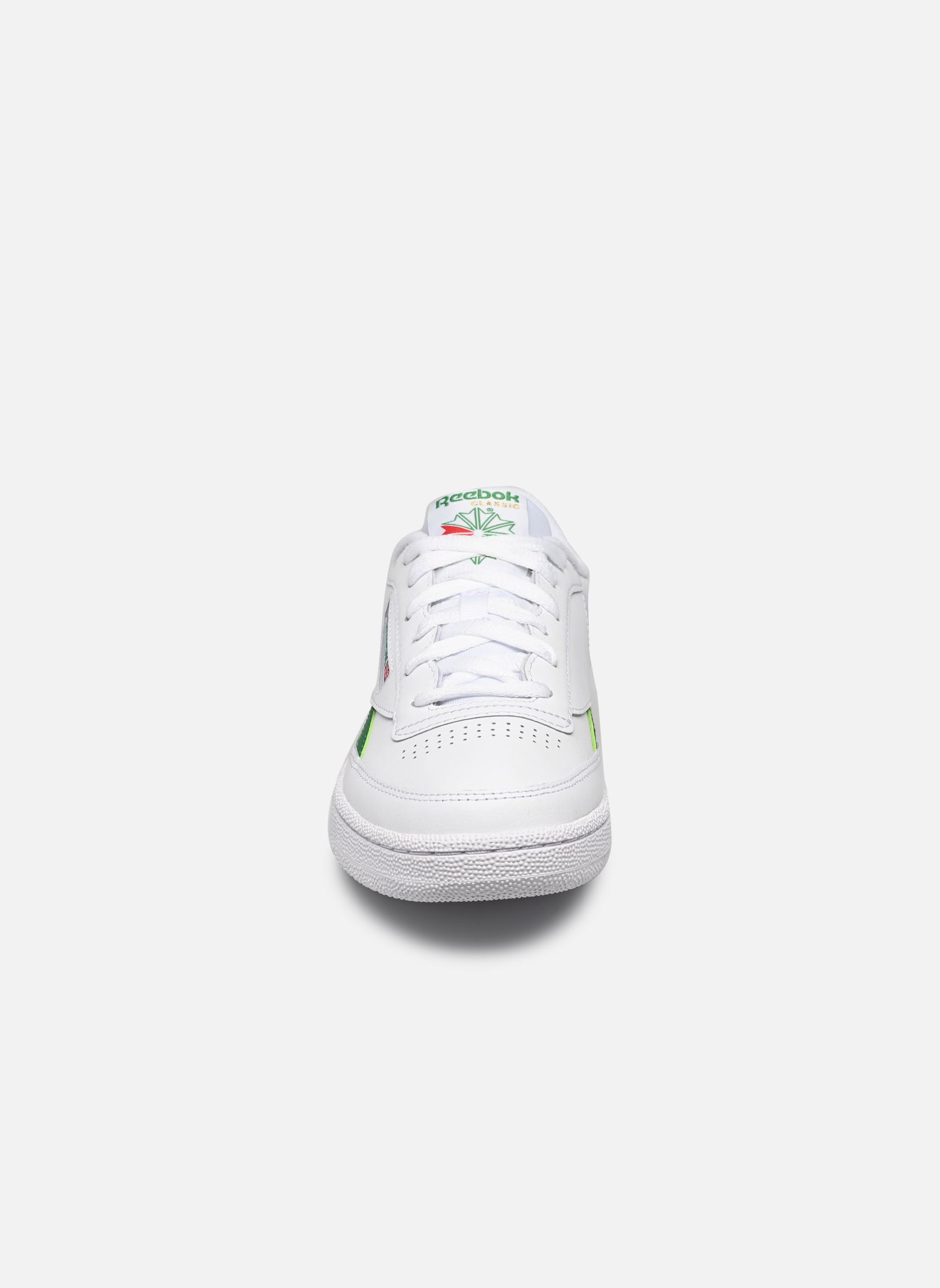 Niedrige Sneaker Club C Revenge W damen weiß Reebok Niedrige Sneaker Club C Revenge W damen weiß FtwwhtGlegrnFtwwht