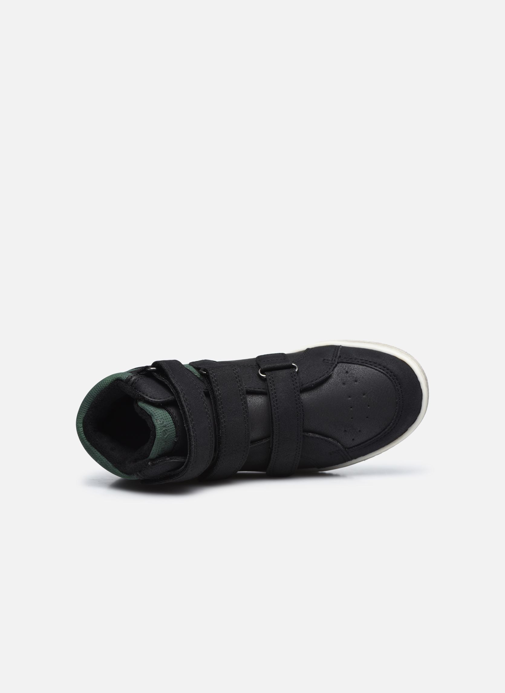 Baskets hautes Lohan garçon noir Kickers Baskets hautes Lohan garçon noir NOIR VERT