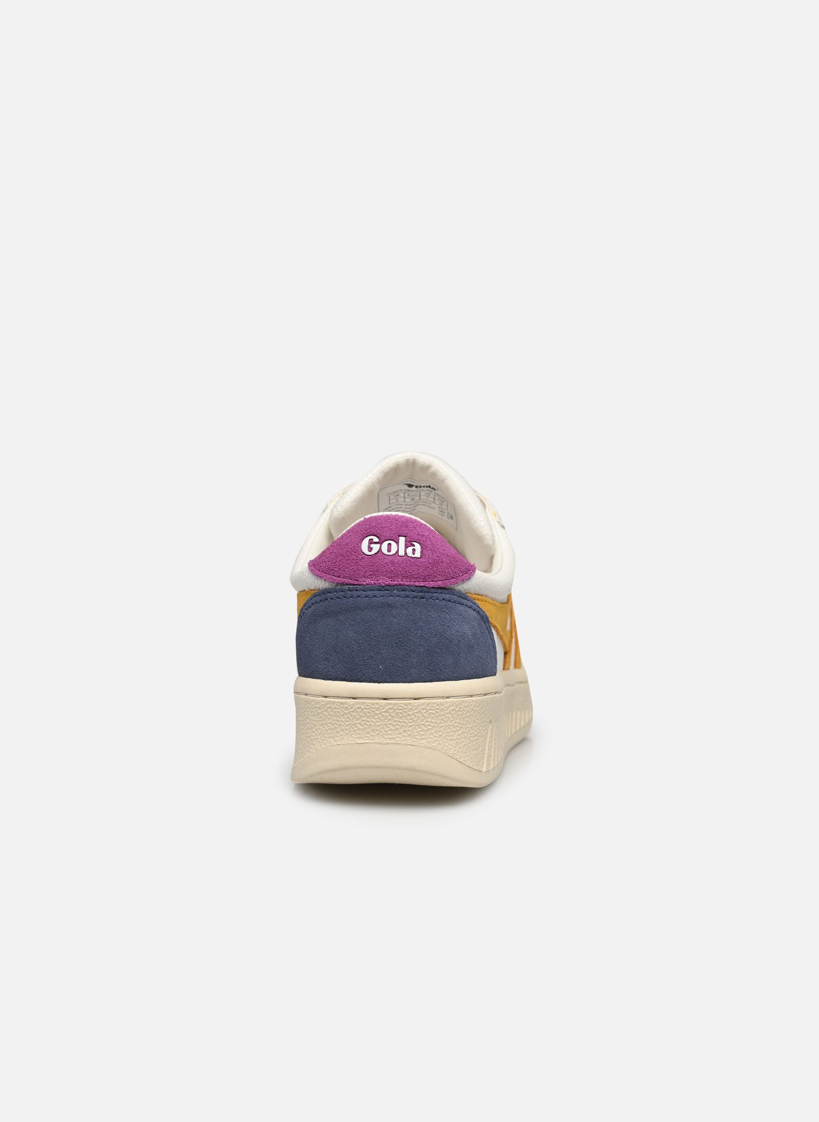 Baskets basses Grandslam Trident femme blanc Gola Baskets basses Grandslam Trident femme blanc White/Sun/Foxglove