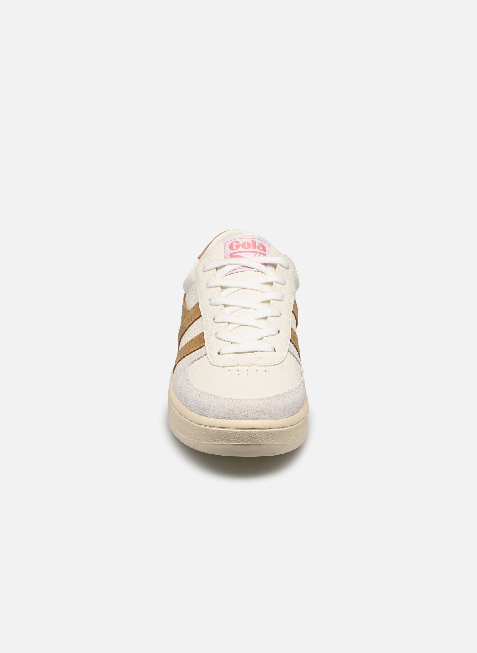 Baskets basses Grandslam Trident femme blanc Gola Baskets basses Grandslam Trident femme blanc White/Brown Sugar/Dusty Rose