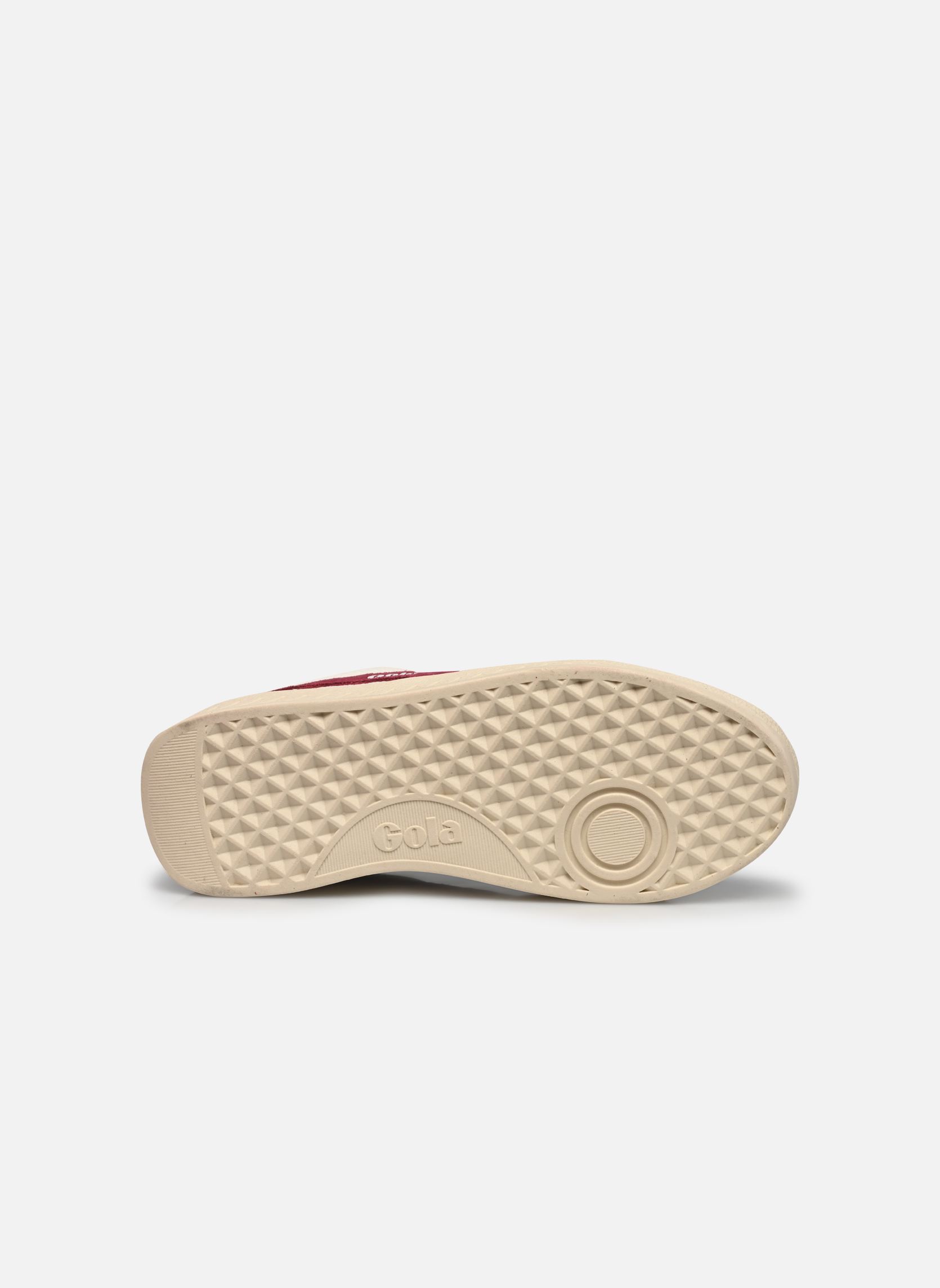 Lage sneakers Grandslam Trident dames wit Gola Lage sneakers Grandslam Trident dames wit White/Cerise/Chalk Pink