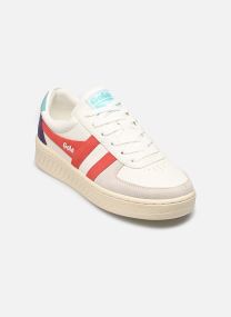 Baskets basses Grandslam Trident femme blanc