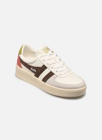 Baskets basses Grandslam Trident femme blanc