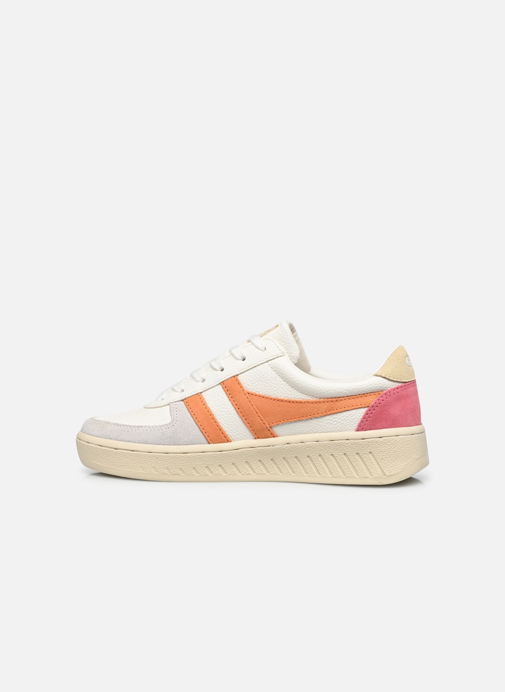 Niedrige Sneaker Grandslam Trident damen mehrfarbig Gola Niedrige Sneaker Grandslam Trident damen mehrfarbig White/Apricot/Buttermilk