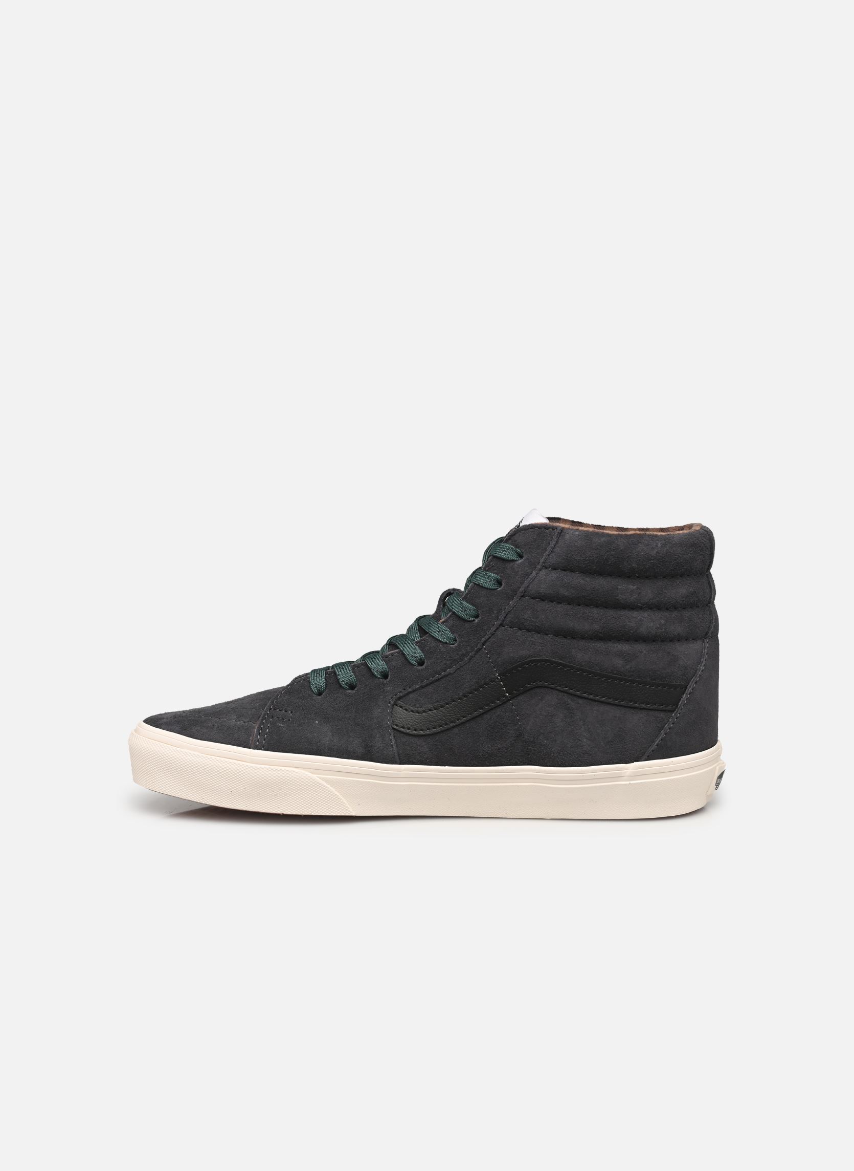 Niedrige Sneaker SK8-Hi M herren grau Vans Niedrige Sneaker SK8-Hi M herren grau PIG SUEDE PLAID GRAY/BLACK