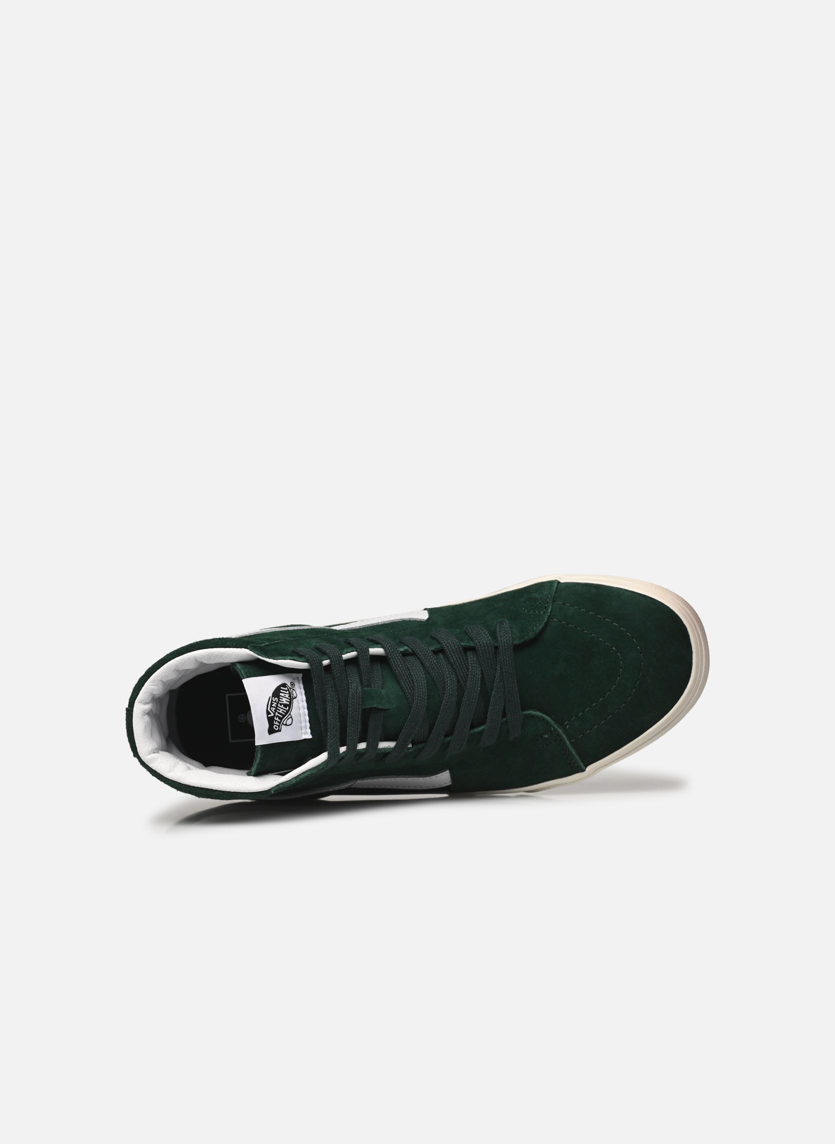 Baskets basses SK8-Hi M homme vert Vans Baskets basses SK8-Hi M homme vert PIG SUEDE EMERALD