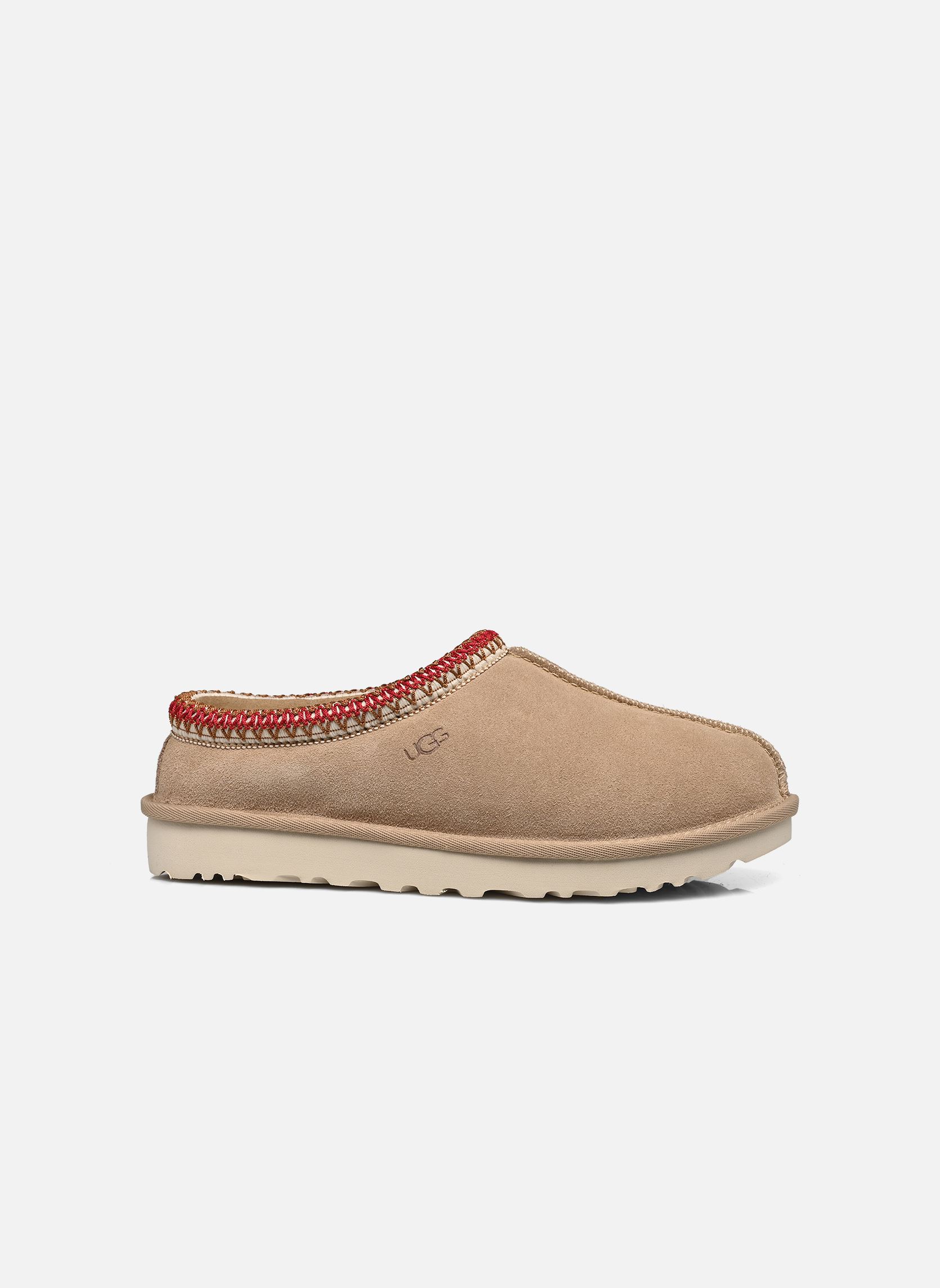 Hausschuhe W Tasman damen beige UGG Hausschuhe W Tasman damen beige SAND/DARK CHERRY