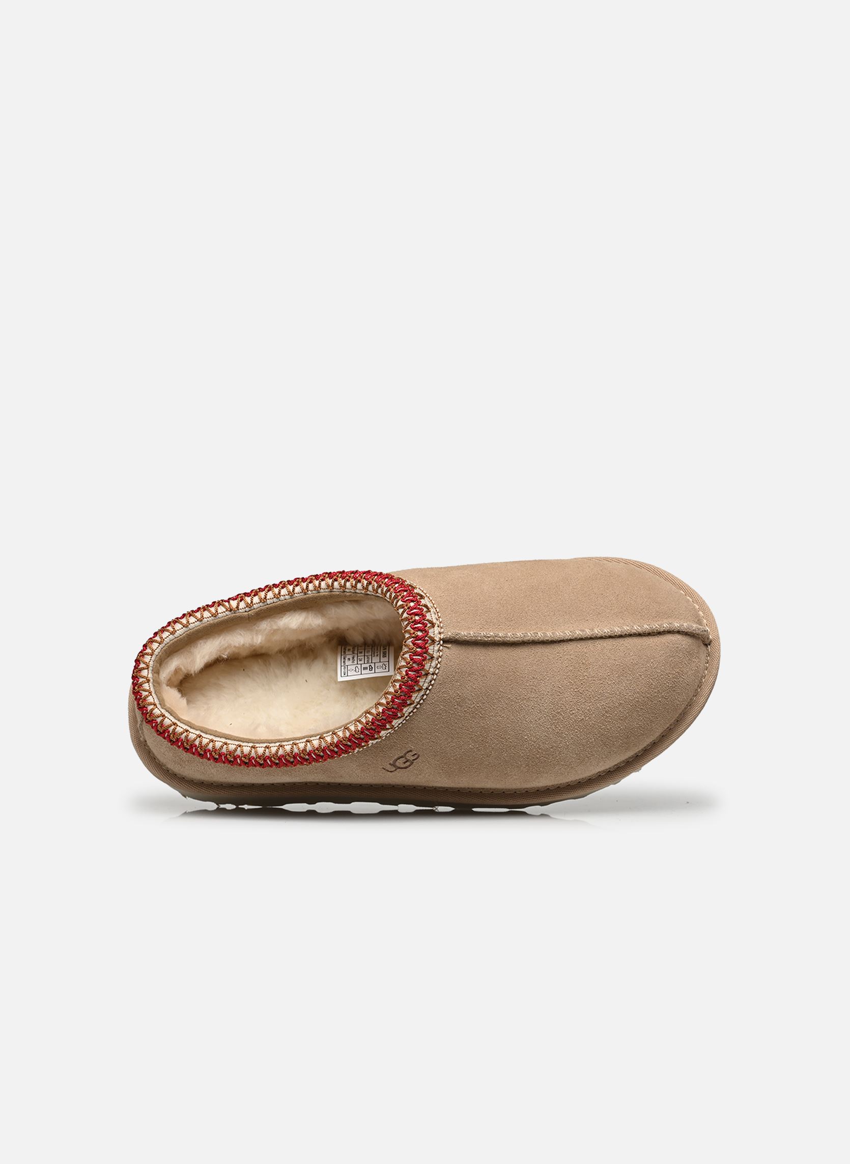 Hausschuhe W Tasman damen beige UGG Hausschuhe W Tasman damen beige SAND/DARK CHERRY