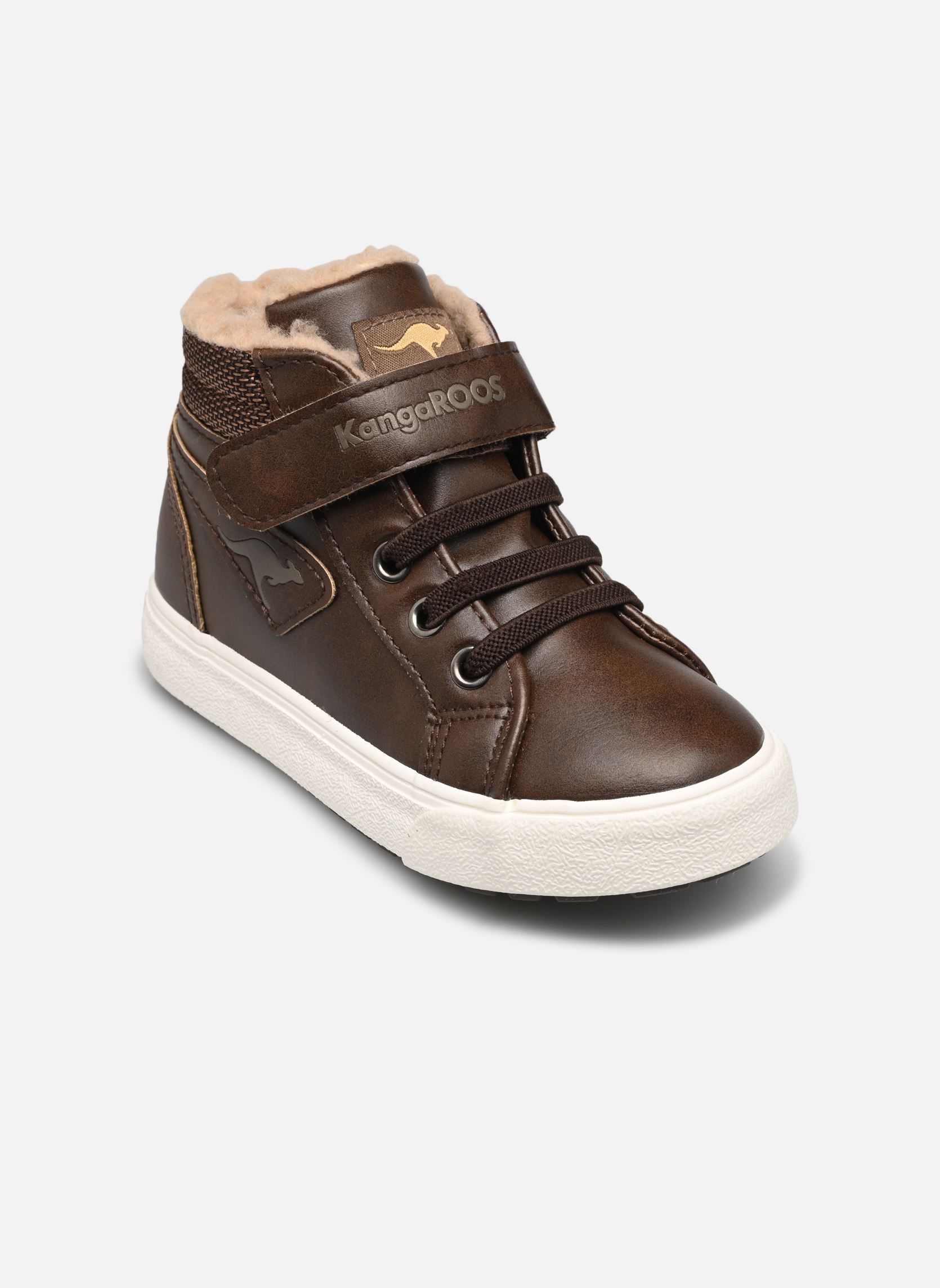 Baskets basses KaVu III garçon marron Kangaroos Baskets basses KaVu III garçon marron DK BROWN/SAND