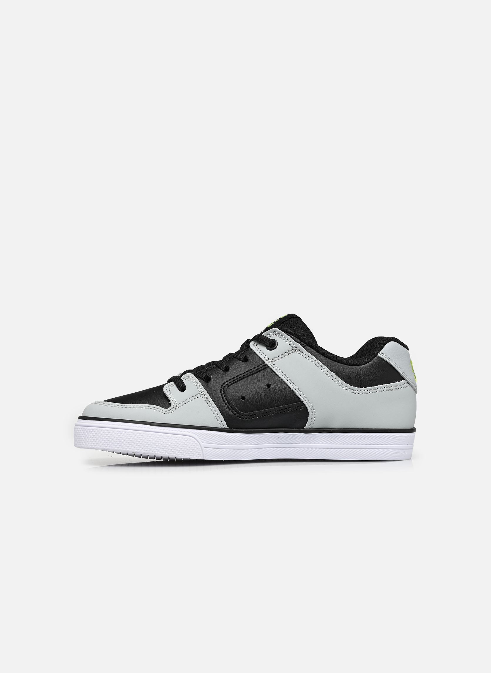 Lage sneakers Pure Elastic jongens grijs DC Shoes Lage sneakers Pure Elastic jongens grijs BLACK/GREY/LIME