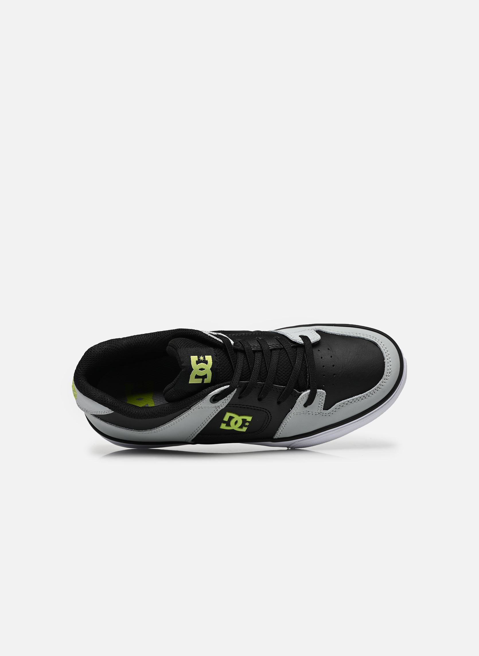 Lage sneakers Pure Elastic jongens grijs DC Shoes Lage sneakers Pure Elastic jongens grijs BLACK/GREY/LIME