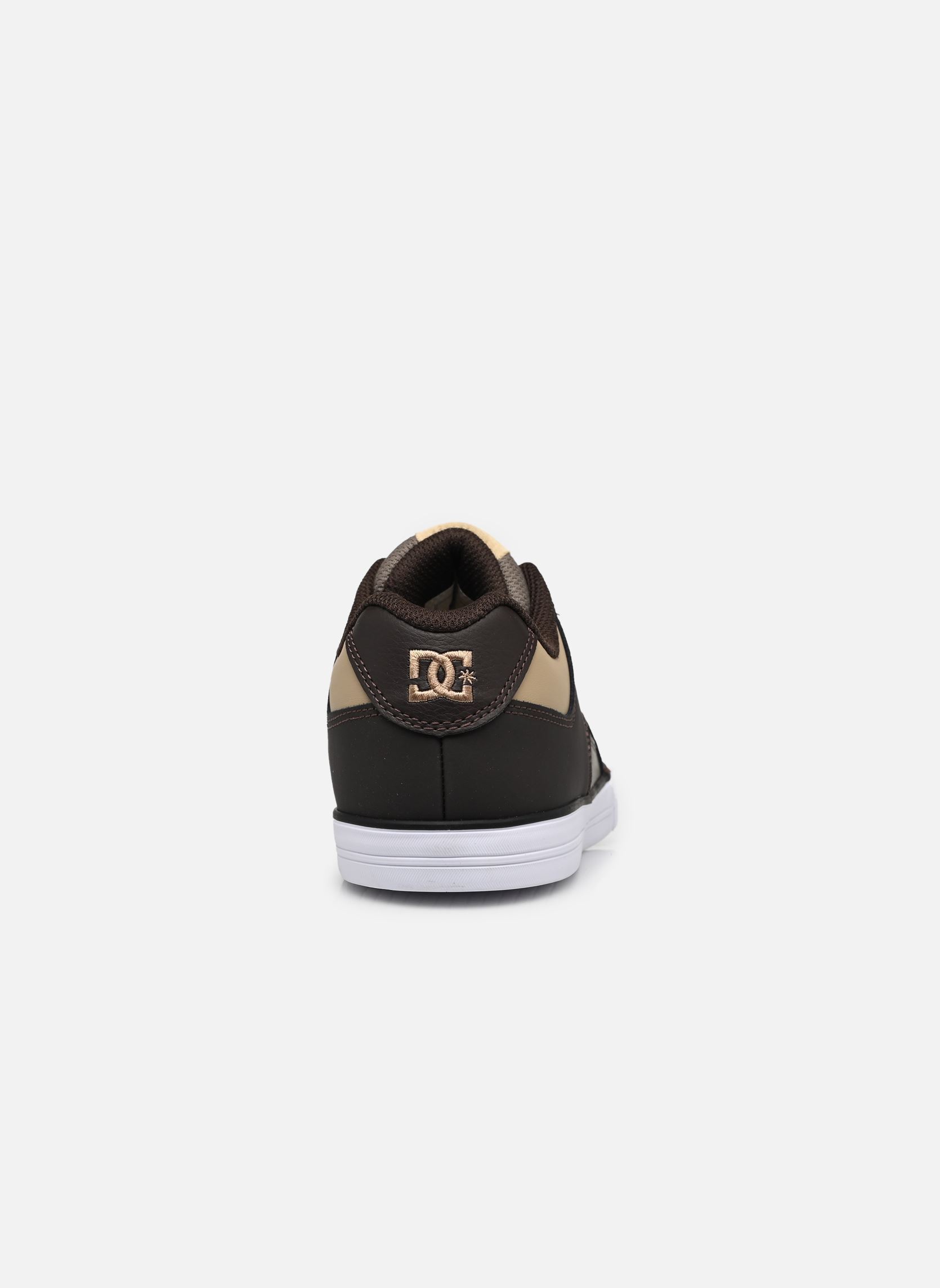 Lage sneakers Pure Elastic jongens bruin DC Shoes Lage sneakers Pure Elastic jongens bruin BROWN/WHITE