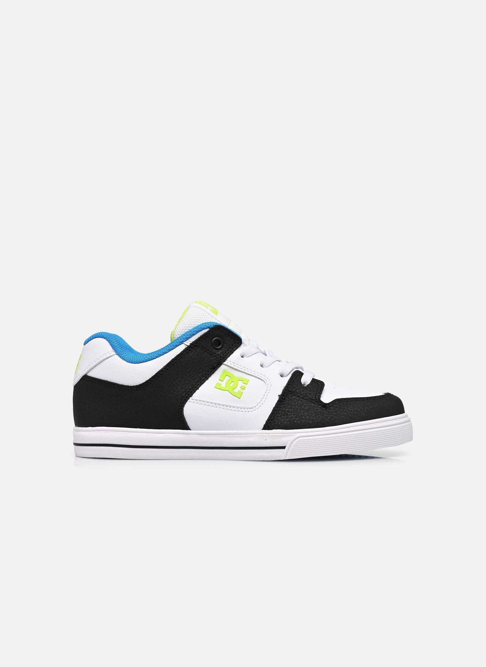 Baskets basses Pure Elastic garçon multicolore DC Shoes Baskets basses Pure Elastic garçon multicolore BLACK/BLUE/LIME