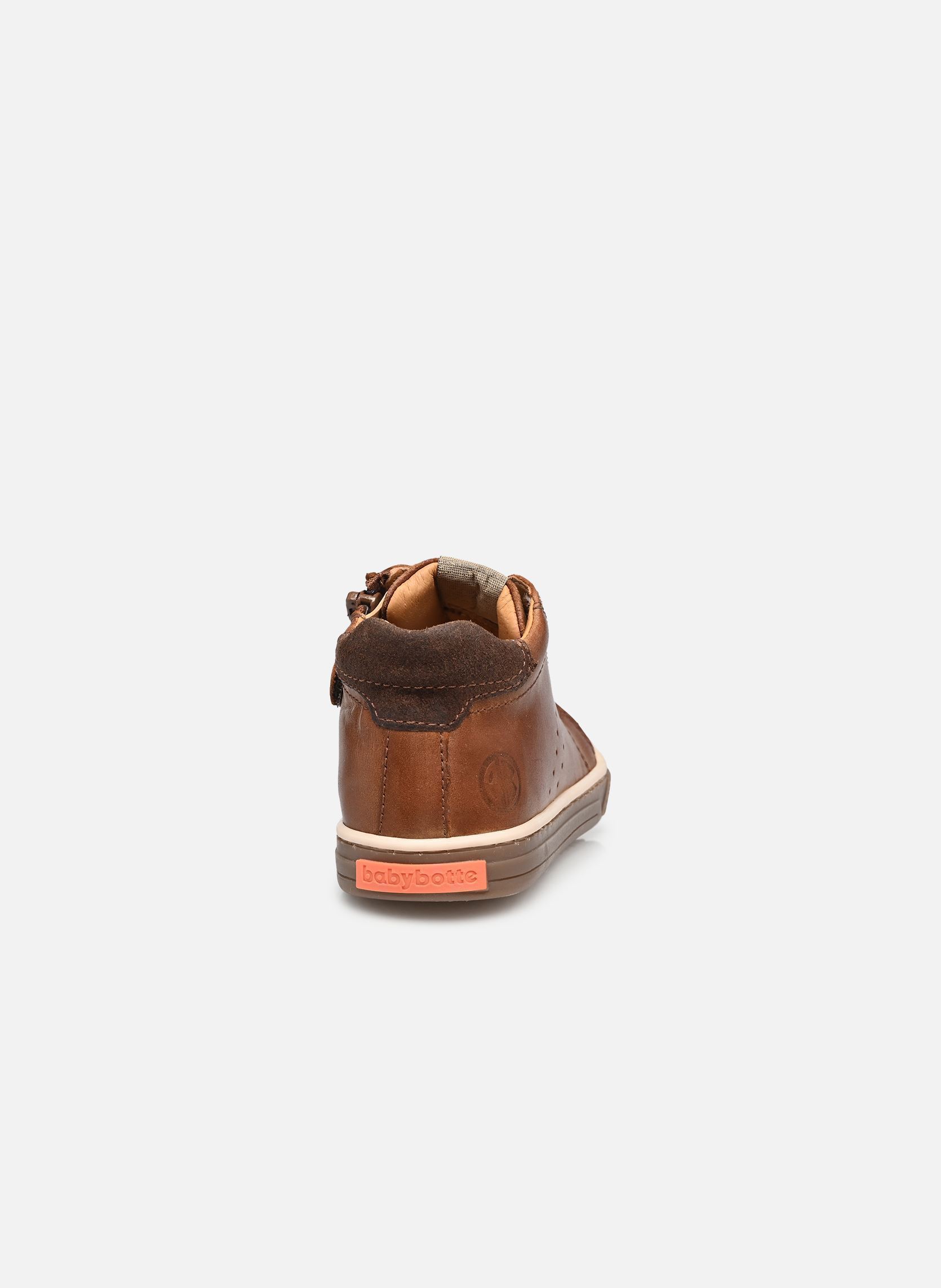 Niedrige Sneaker Adan jungen braun Babybotte Niedrige Sneaker Adan jungen braun COGNAC 3