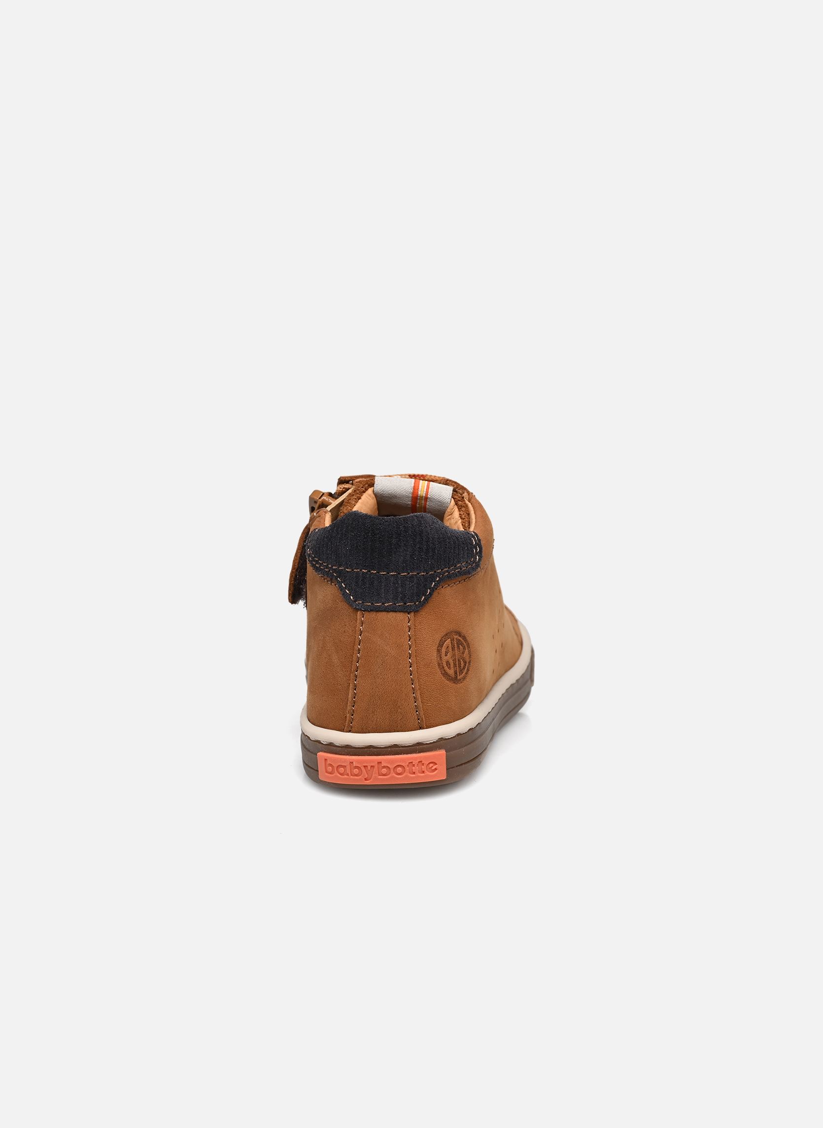 Baskets basses Adan garçon marron Babybotte Baskets basses Adan garçon marron FATTY CUOIO/NORBERTO GESSO/C