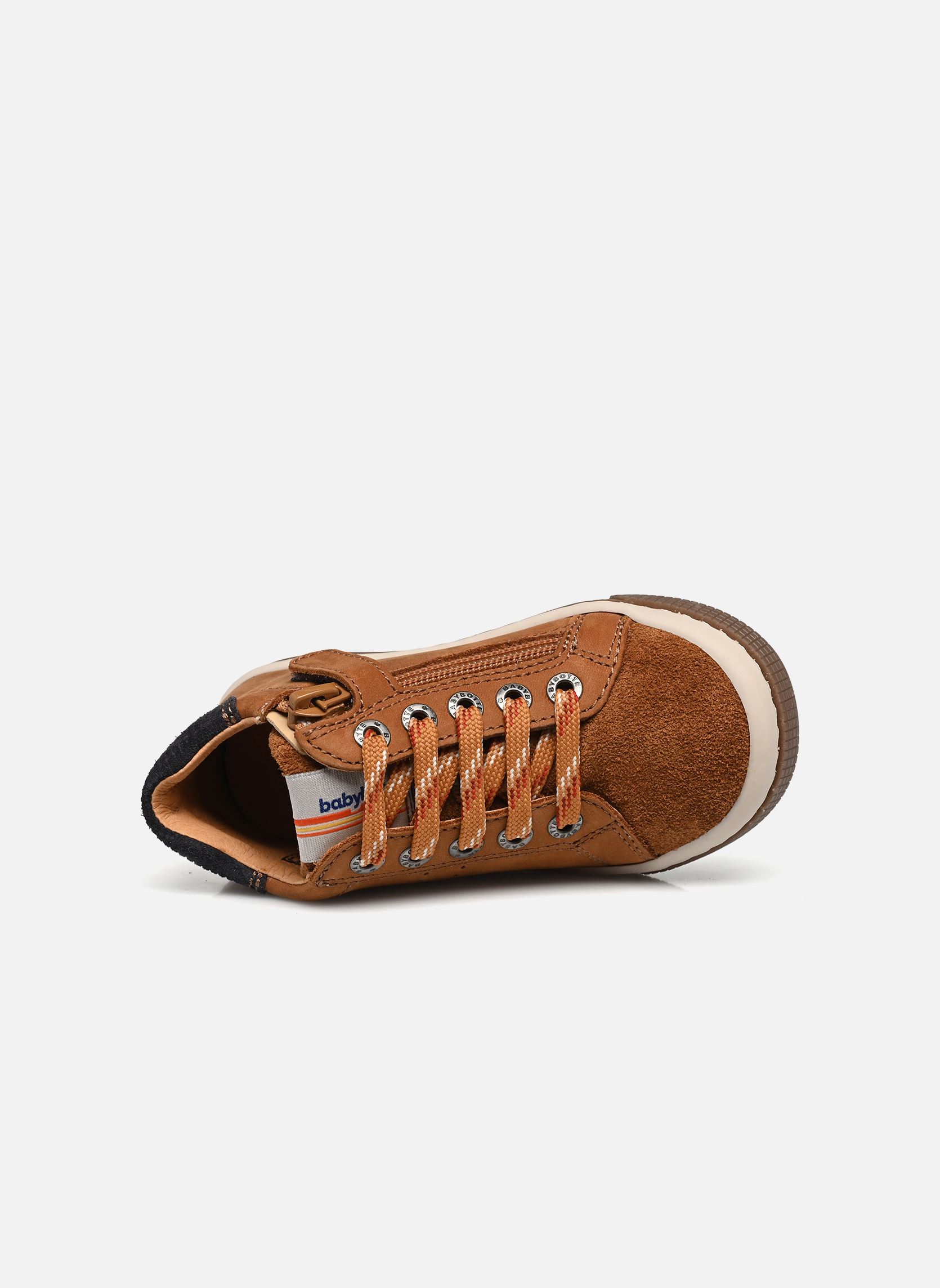 Baskets basses Adan garçon marron Babybotte Baskets basses Adan garçon marron FATTY CUOIO/NORBERTO GESSO/C