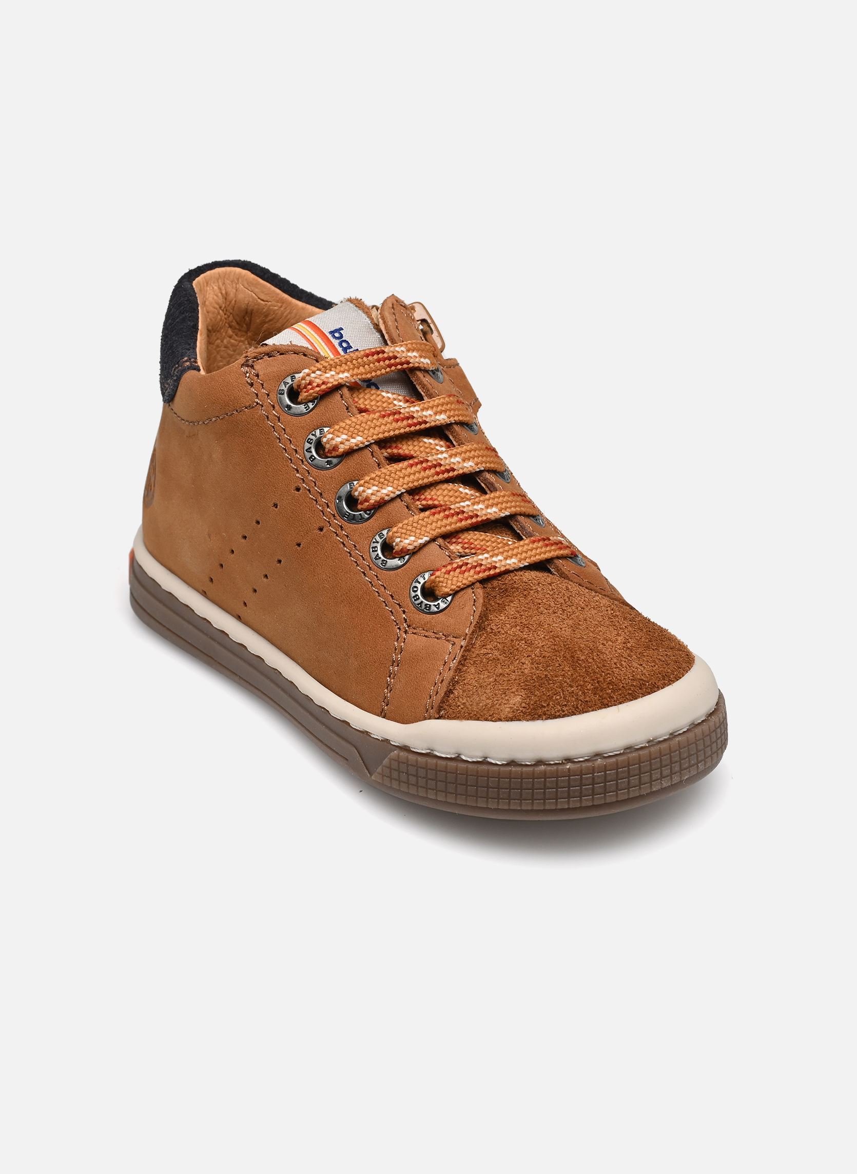 Baskets basses Adan garçon marron Babybotte Baskets basses Adan garçon marron FATTY CUOIO/NORBERTO GESSO/C