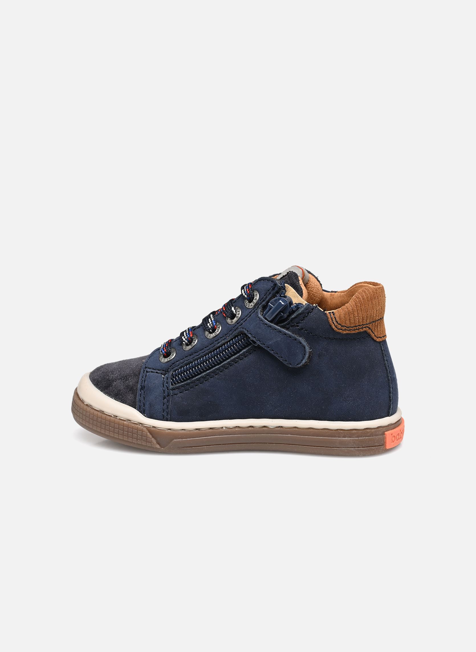 Baskets basses Adan garçon bleu Babybotte Baskets basses Adan garçon bleu FATTY BLU/NORBERTO GESSO/CAR