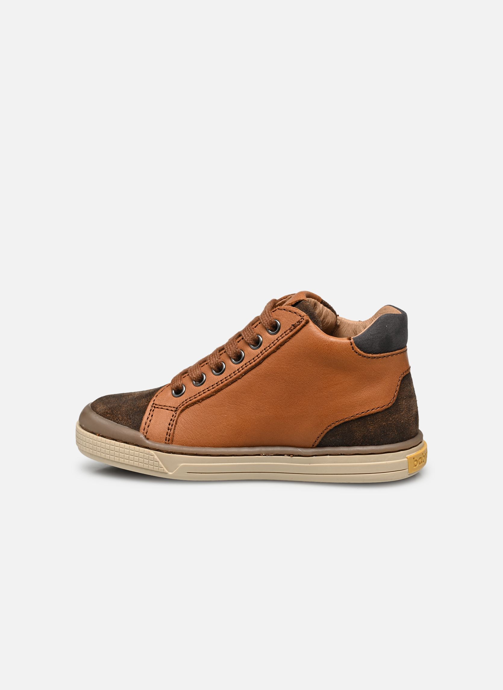 Chaussures premiers pas B3 garçon marron Babybotte Chaussures premiers pas B3 garçon marron COGNAC