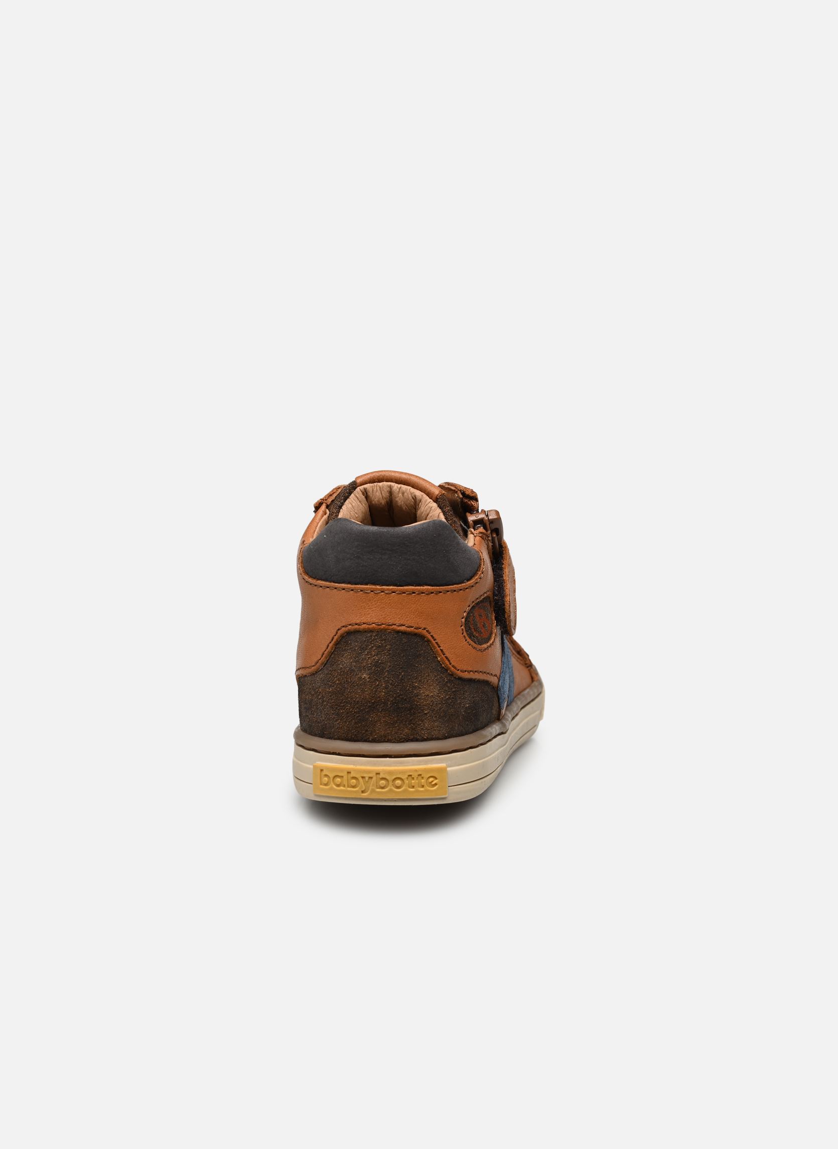 Chaussures premiers pas B3 garçon marron Babybotte Chaussures premiers pas B3 garçon marron COGNAC