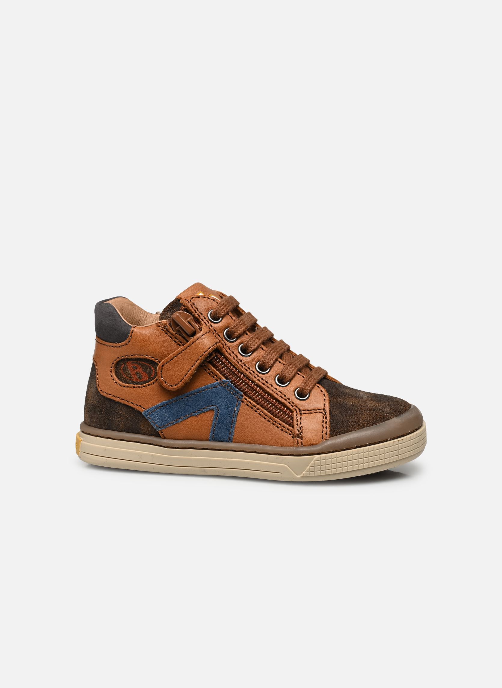 Chaussures premiers pas B3 garçon marron Babybotte Chaussures premiers pas B3 garçon marron COGNAC