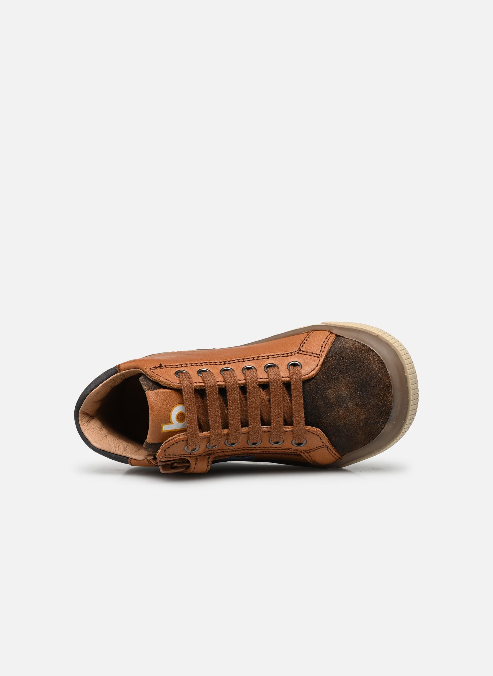 Chaussures premiers pas B3 garçon marron Babybotte Chaussures premiers pas B3 garçon marron COGNAC