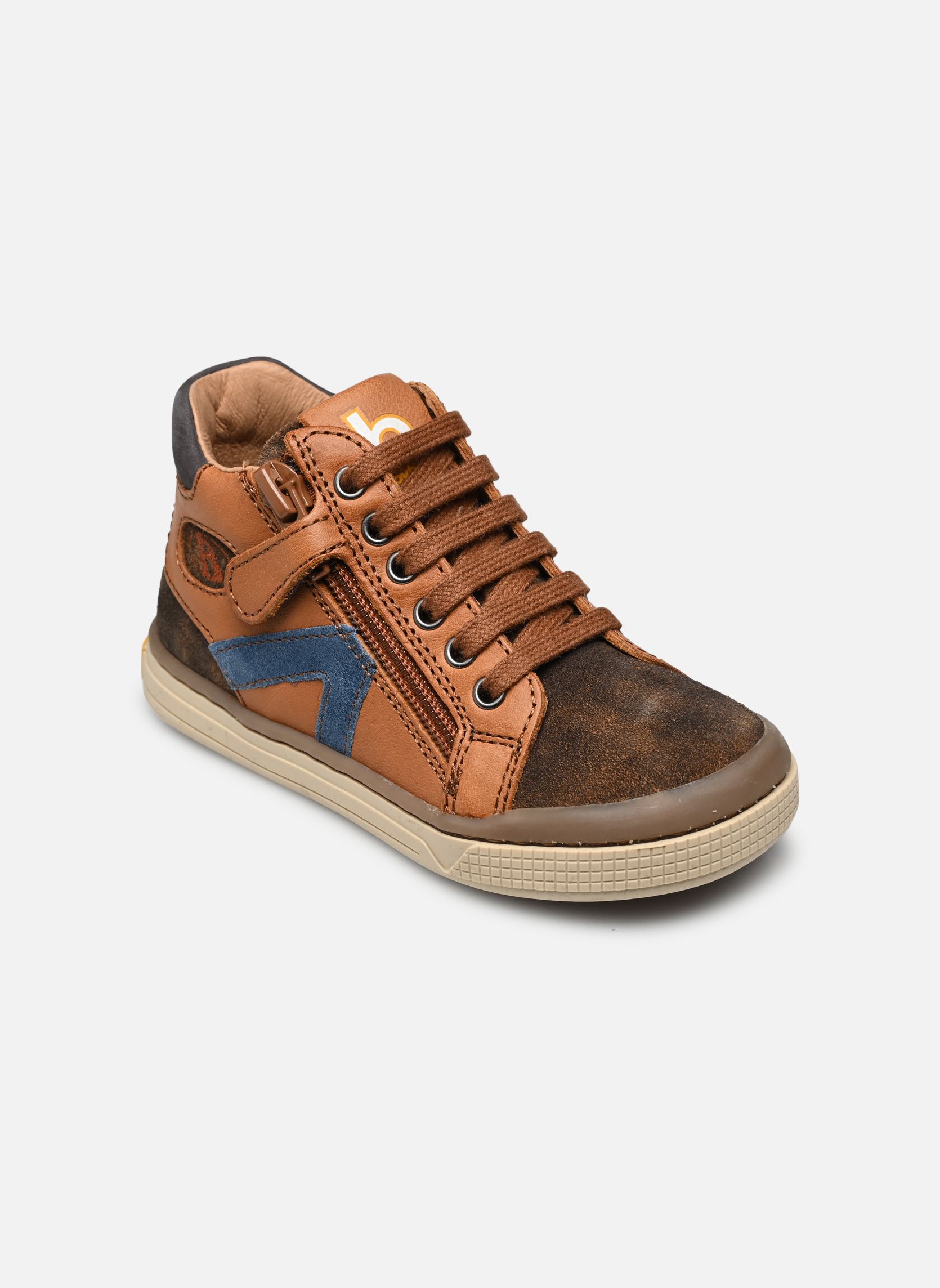 Chaussures premiers pas B3 garçon marron Babybotte Chaussures premiers pas B3 garçon marron COGNAC