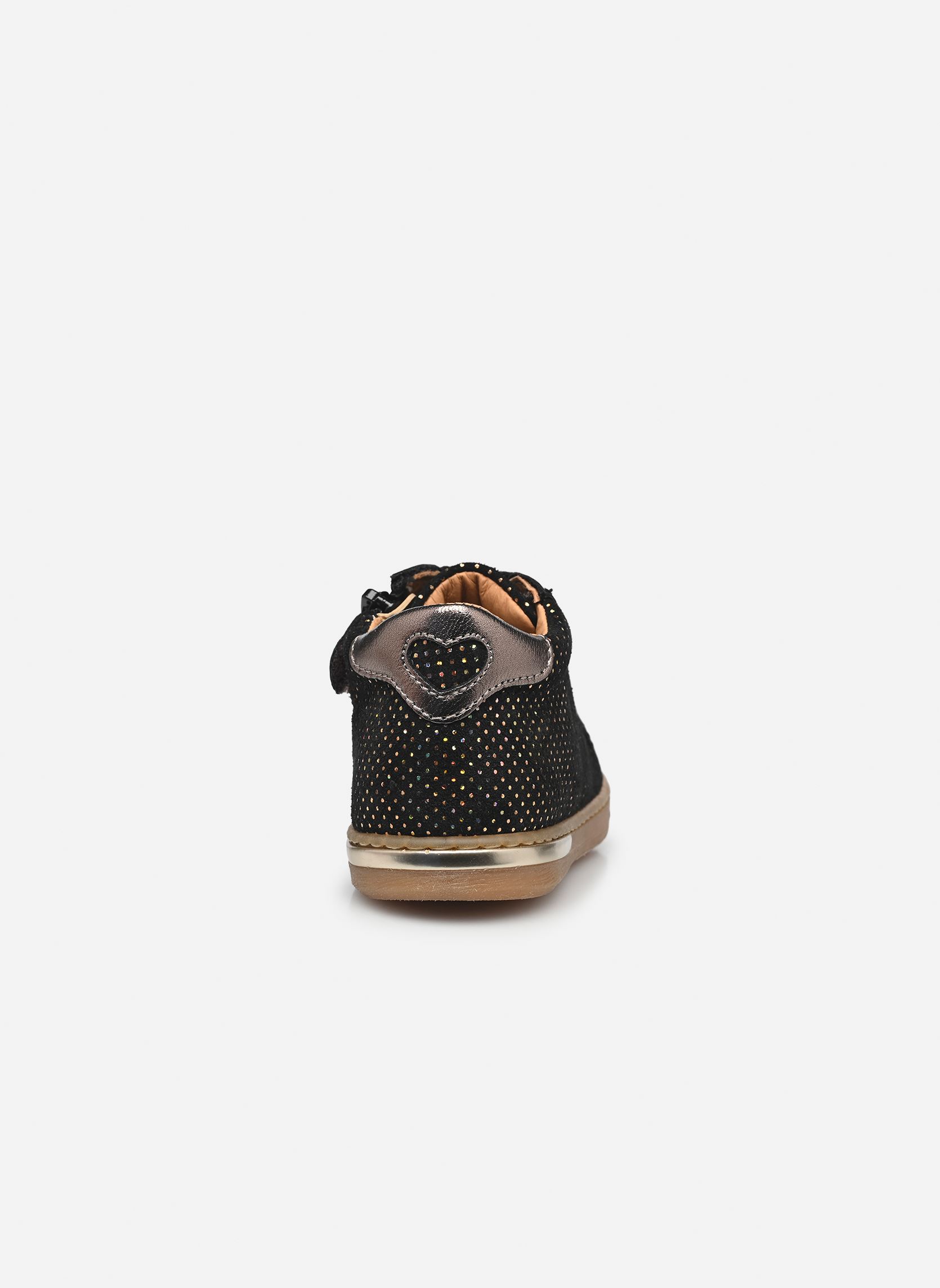 Baskets basses Aliss fille noir Babybotte Baskets basses Aliss fille noir PUNTINI NERO/OCRA AMBRA
