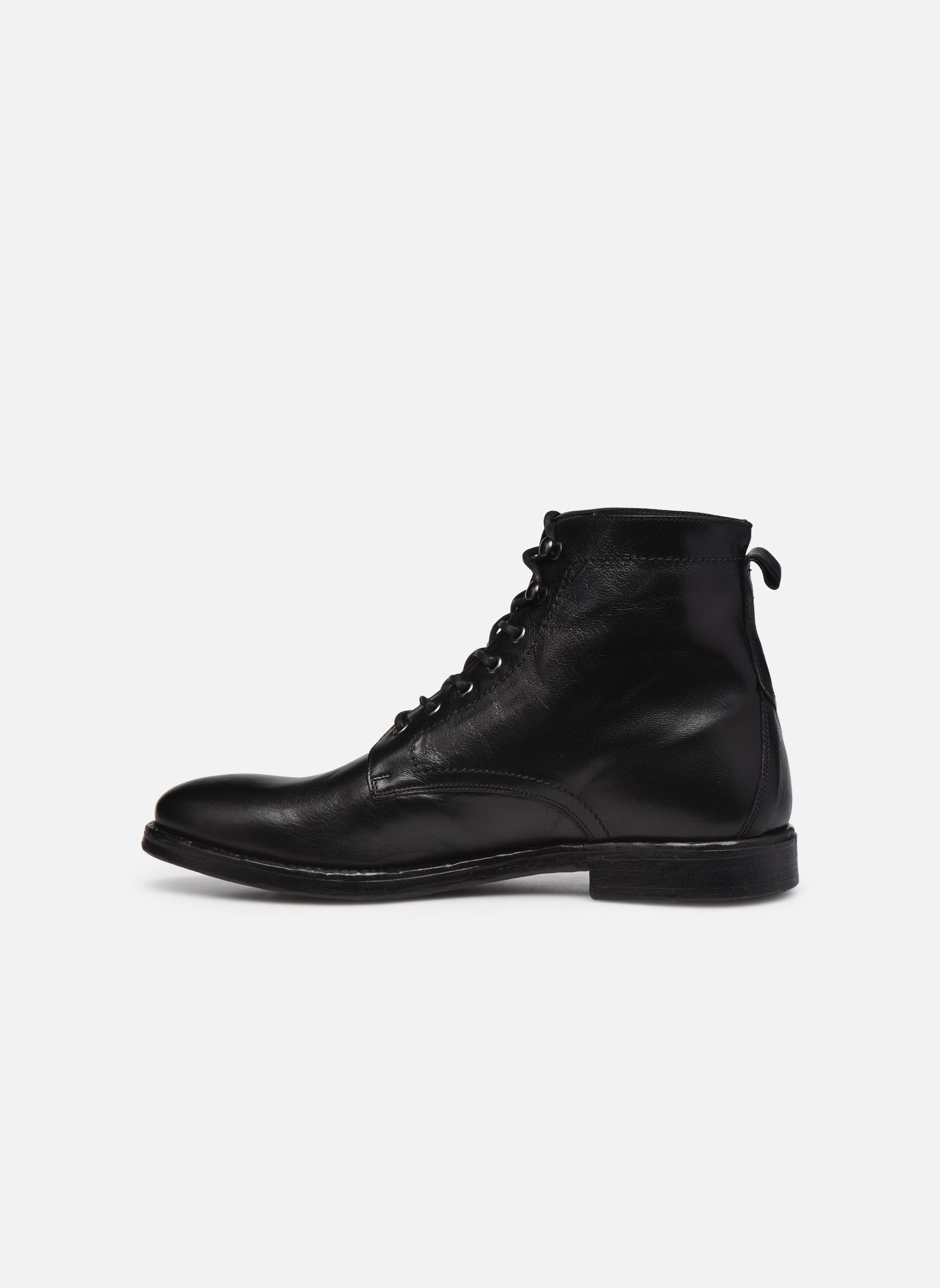 Geschnürte Stiefeletten Militant67 herren schwarz Kost Geschnürte Stiefeletten Militant67 herren schwarz Noir