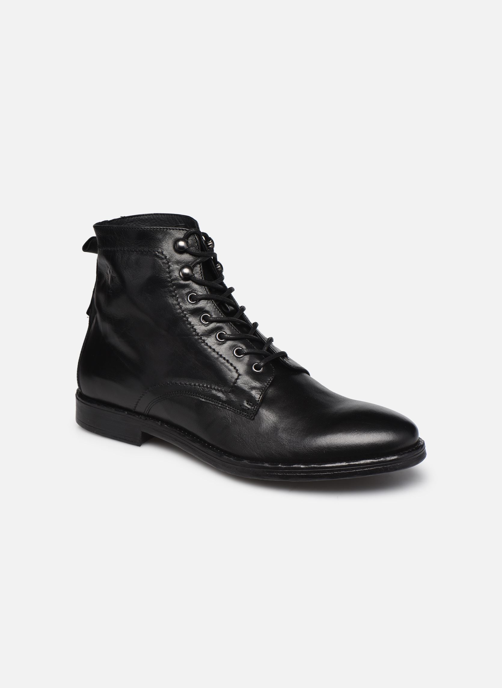 Geschnürte Stiefeletten Militant67 herren schwarz Kost Geschnürte Stiefeletten Militant67 herren schwarz Noir