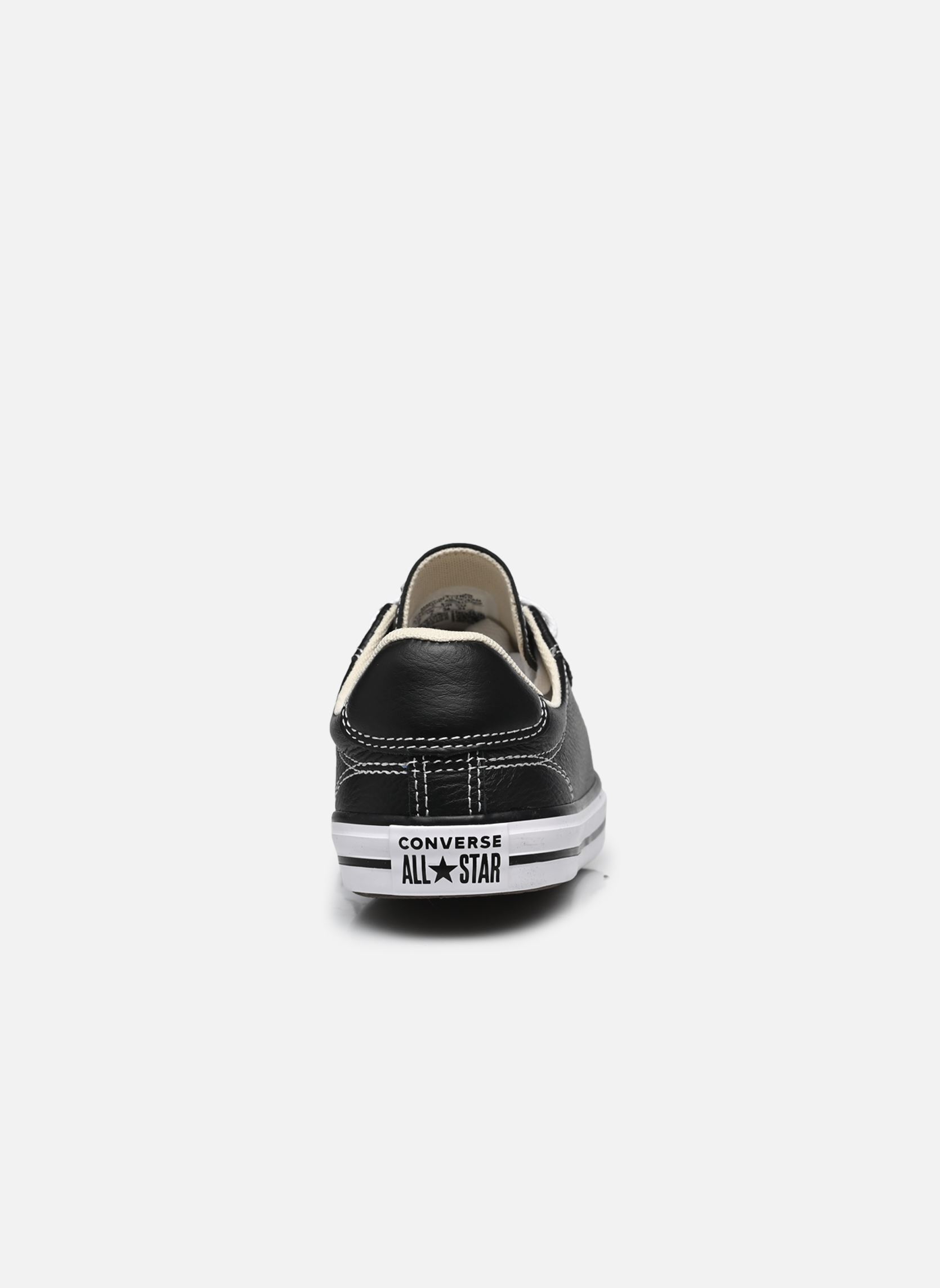 Niedrige Sneaker Chuck Taylor All Star Dainty Leather Ox damen schwarz Converse Niedrige Sneaker Chuck Taylor All Star Dainty Leather Ox damen schwarz BLACK/WHITE/BLACK