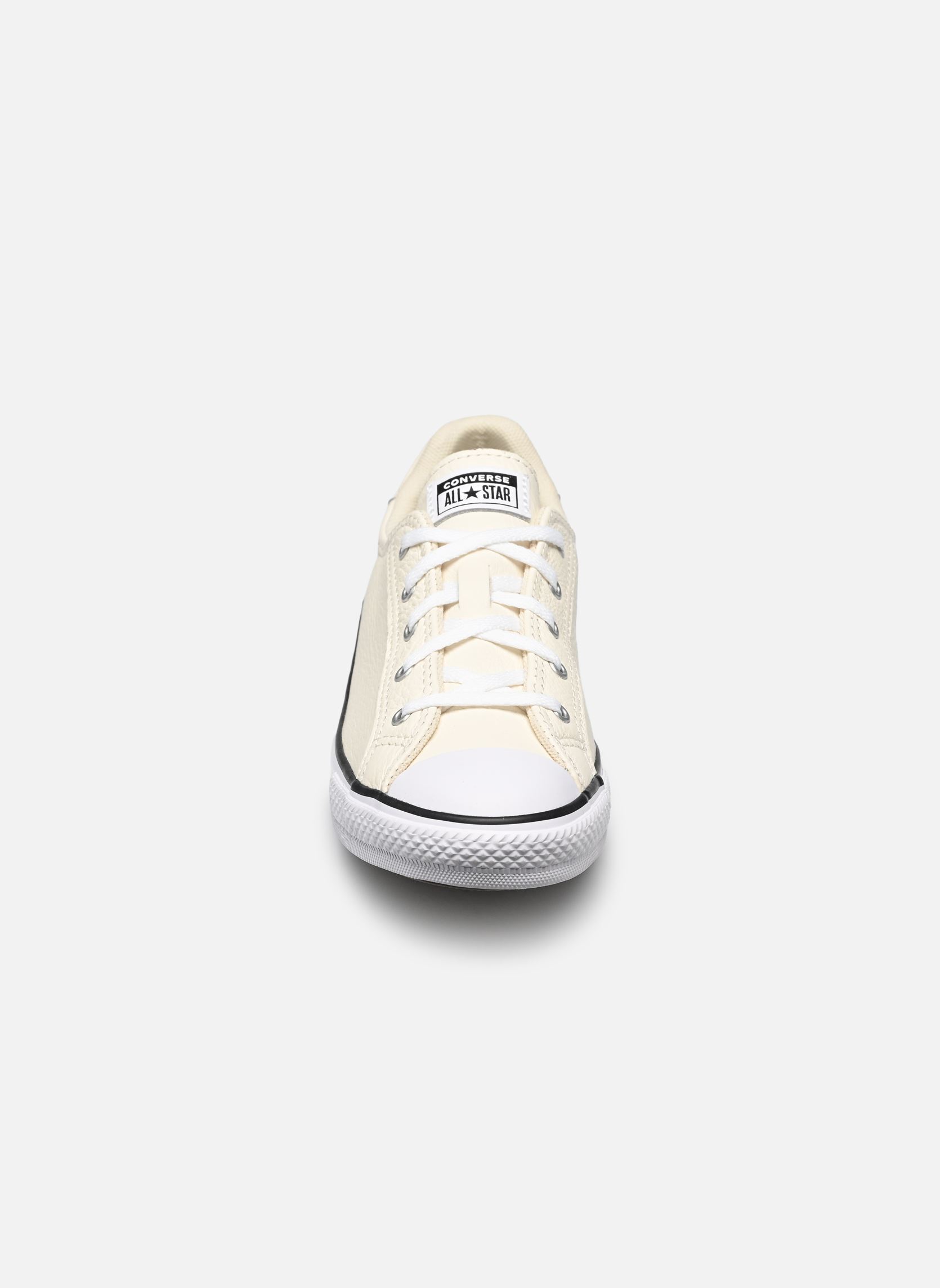 Baskets basses Chuck Taylor All Star Dainty Leather Ox femme blanc Converse Baskets basses Chuck Taylor All Star Dainty Leather Ox femme blanc EGRET/BLACK/WHITE