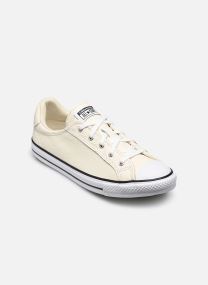 Niedrige Sneaker Chuck Taylor All Star Dainty Leather Ox damen schwarz