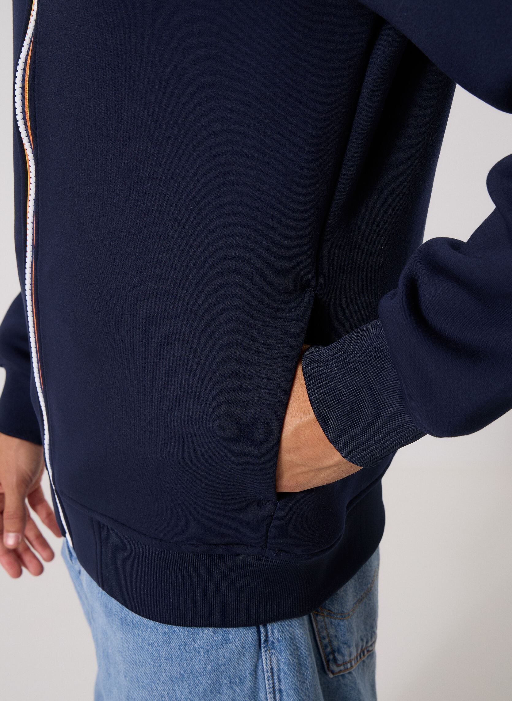 Sweatshirts mit Reißverschluss Rainer Spacer herren blau K-Way Sweatshirts mit Reißverschluss Rainer Spacer herren blau BLUE DEPTH