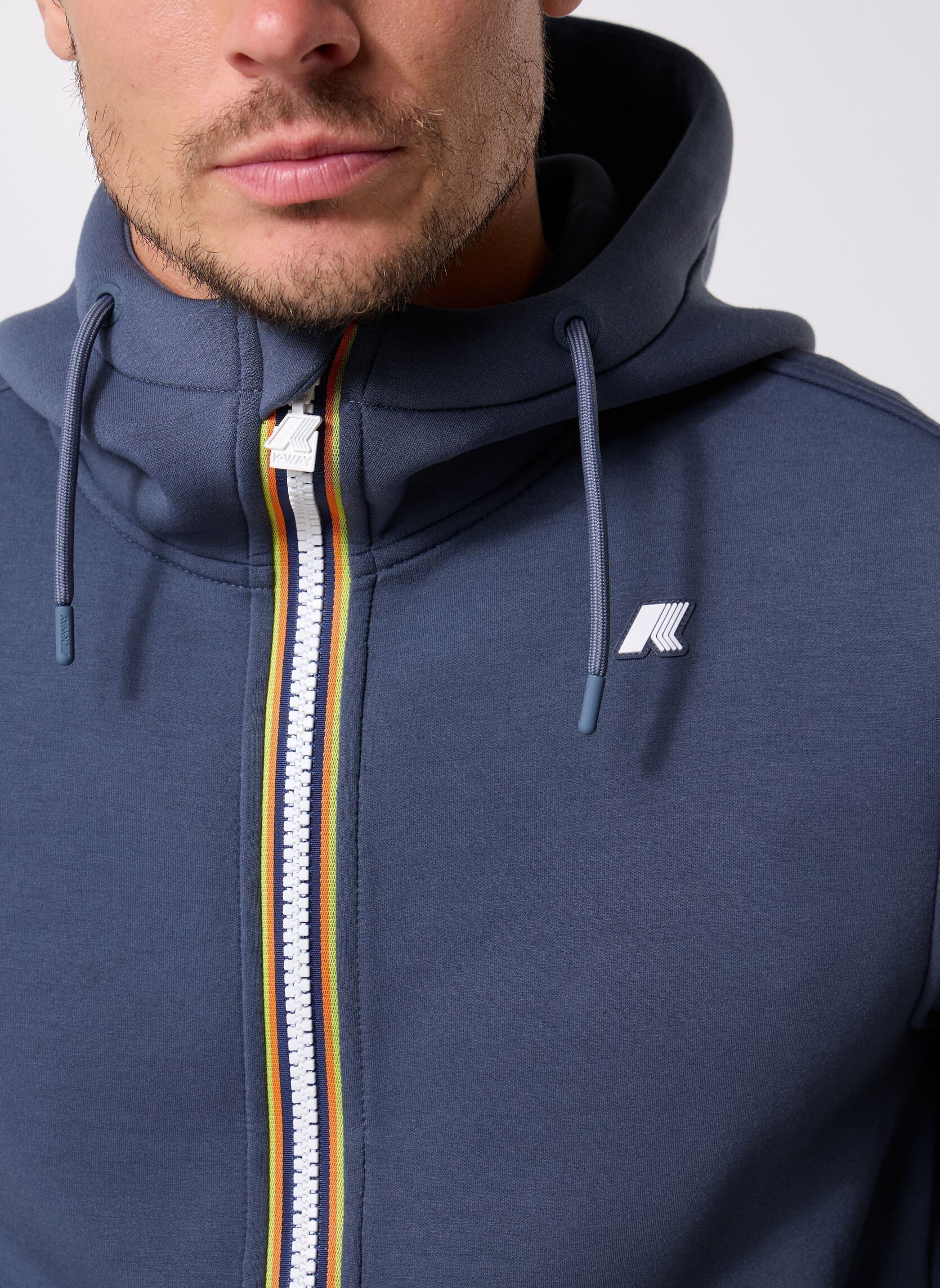 Sweats zippés Rainer Spacer homme bleu K-Way Sweats zippés Rainer Spacer homme bleu BLUE AIRFORCE