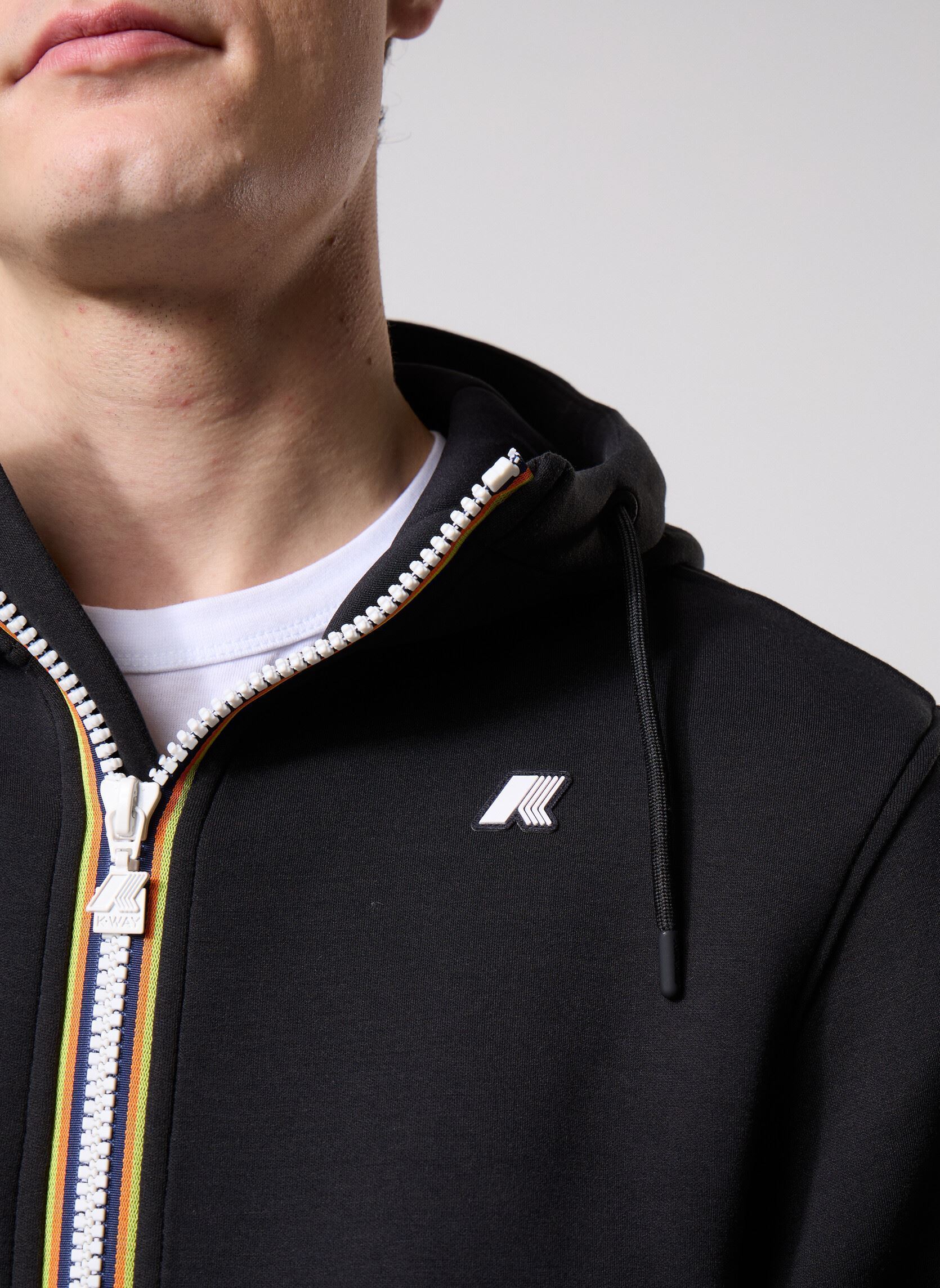Sweats zippés Rainer Spacer homme noir K-Way Sweats zippés Rainer Spacer homme noir BLACK PURE