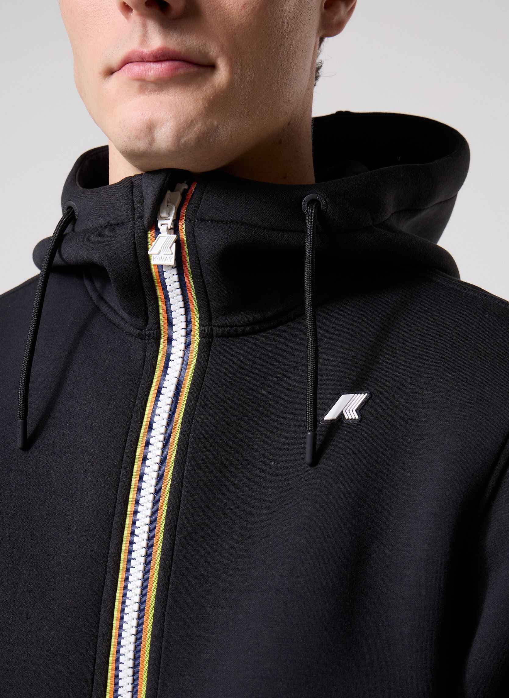 Sweats zippés Rainer Spacer homme noir K-Way Sweats zippés Rainer Spacer homme noir BLACK PURE