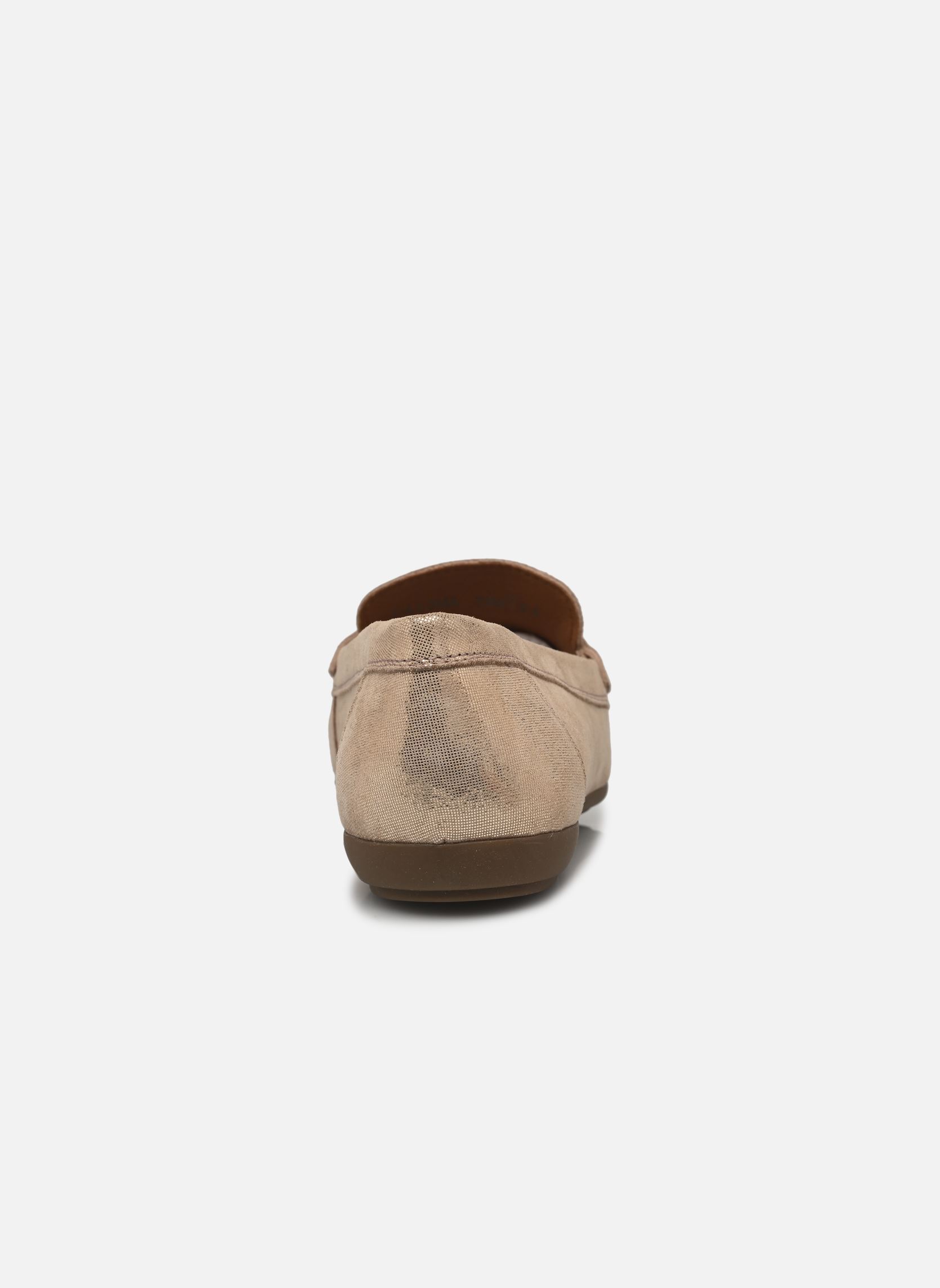 Mocassins D ANNYTAH MOC dames goud en brons Geox Mocassins D ANNYTAH MOC dames goud en brons OR PÂLE