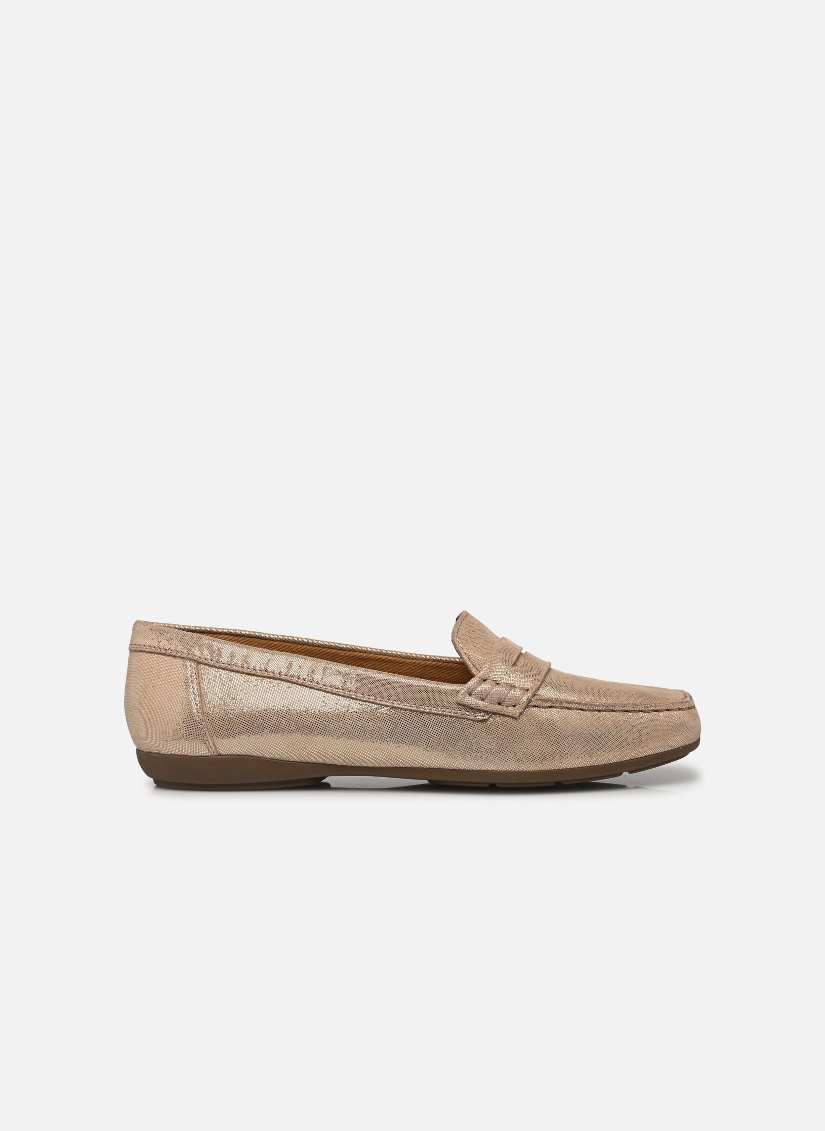 Mocassins D ANNYTAH MOC dames goud en brons Geox Mocassins D ANNYTAH MOC dames goud en brons OR PÂLE