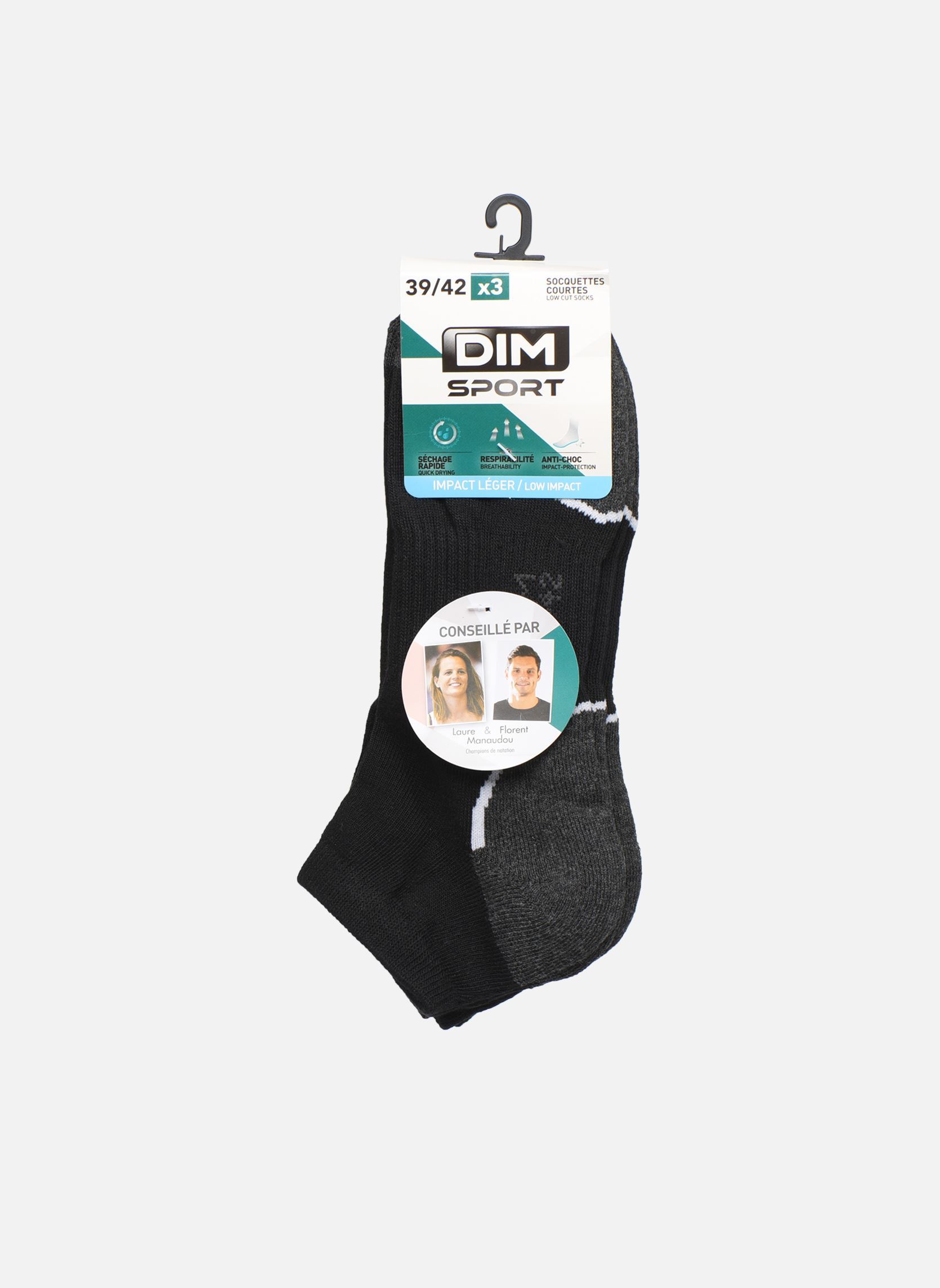 Dim Chaussettes Homme Bambou Chaud x2 - vue 5