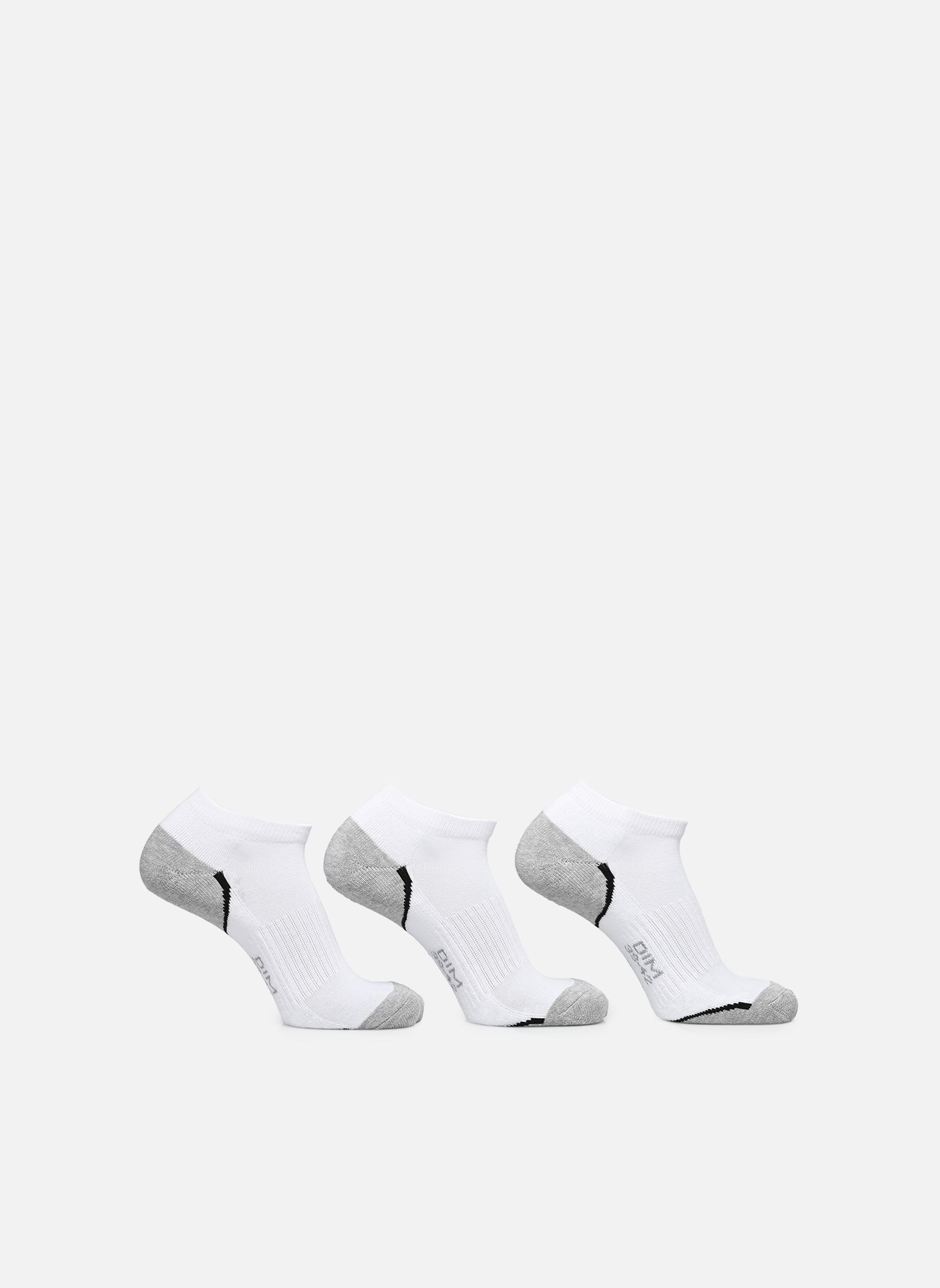 Korte sokken Sport Impact Léger Socquettes Courtes Ho heren wit Dim Korte sokken Sport Impact Léger Socquettes Courtes Ho heren wit BLANC