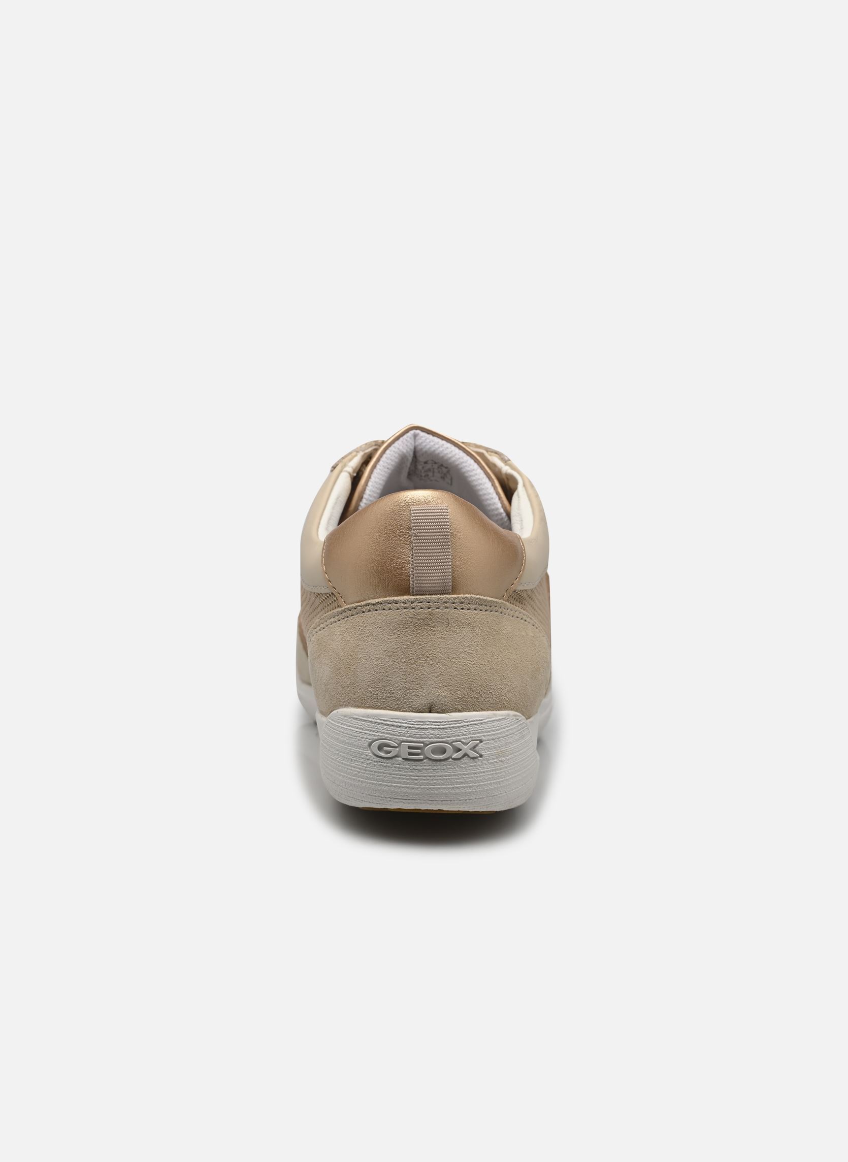 Zapatillas bajas D MYRIA mujer oro y bronce Geox Zapatillas bajas D MYRIA mujer oro y bronce OR PÂLE/TAUPE PÂLE