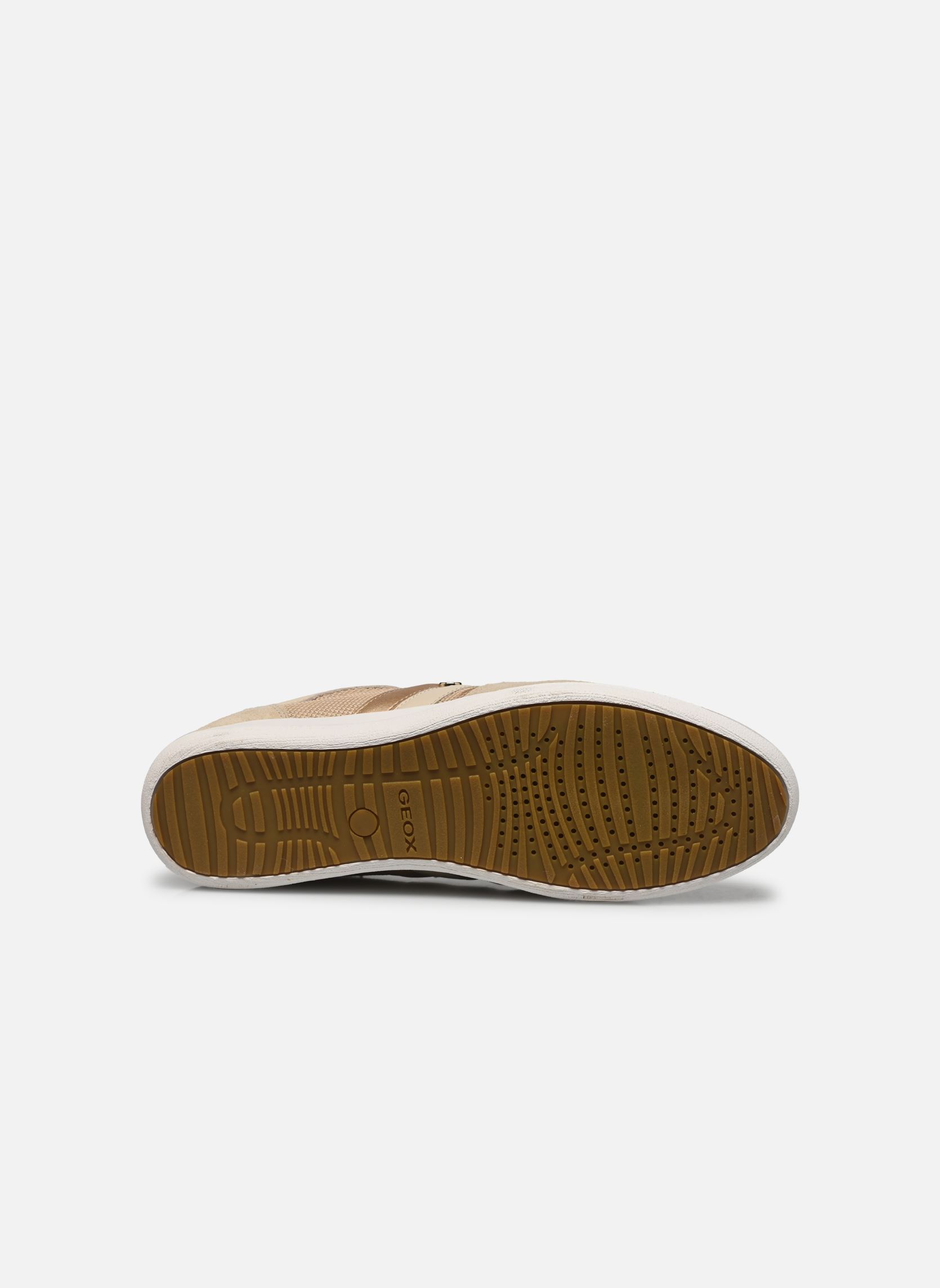 Zapatillas bajas D MYRIA mujer oro y bronce Geox Zapatillas bajas D MYRIA mujer oro y bronce OR PÂLE/TAUPE PÂLE