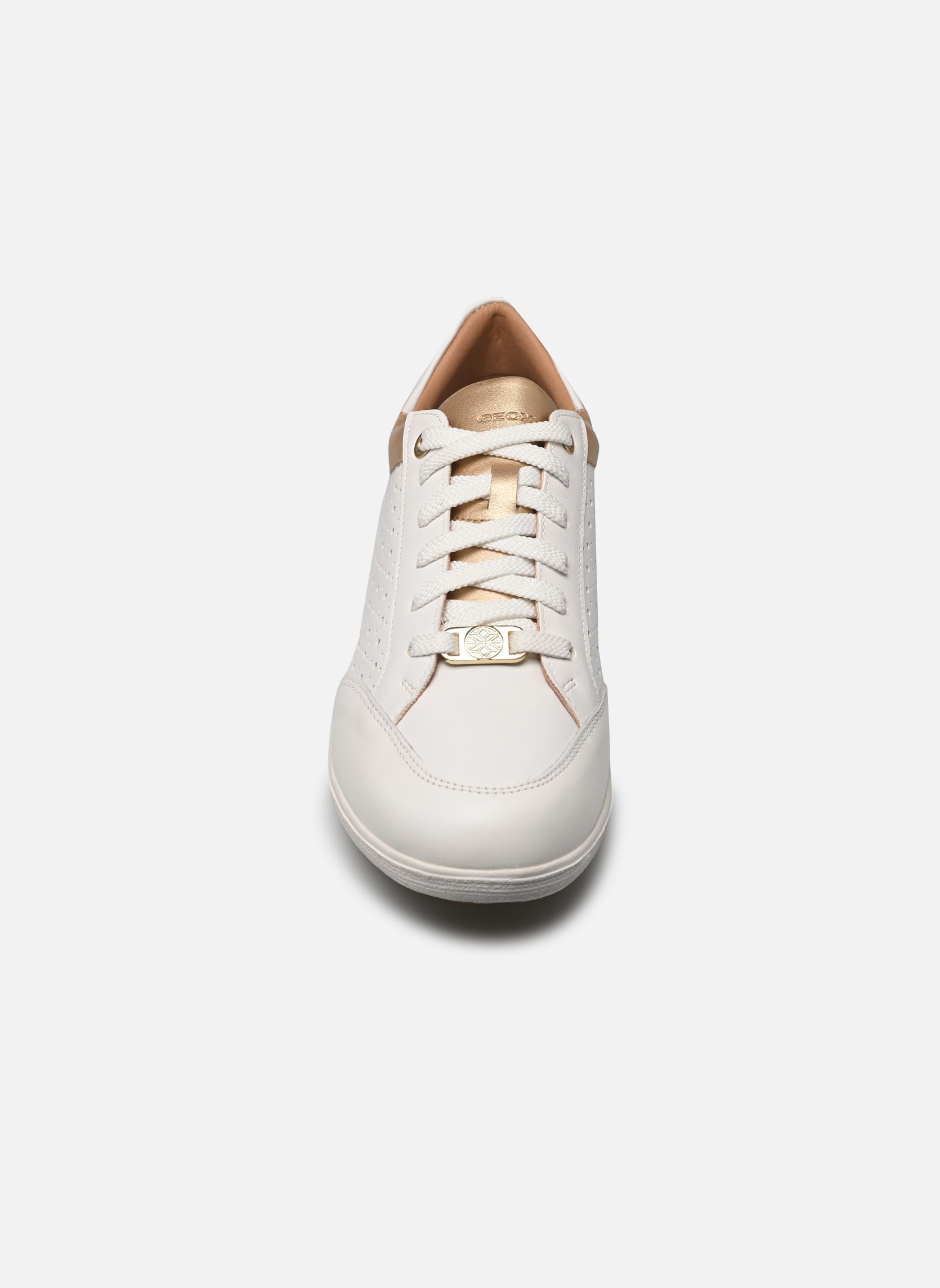 Niedrige Sneaker D MYRIA damen weiß Geox Niedrige Sneaker D MYRIA damen weiß Blanc