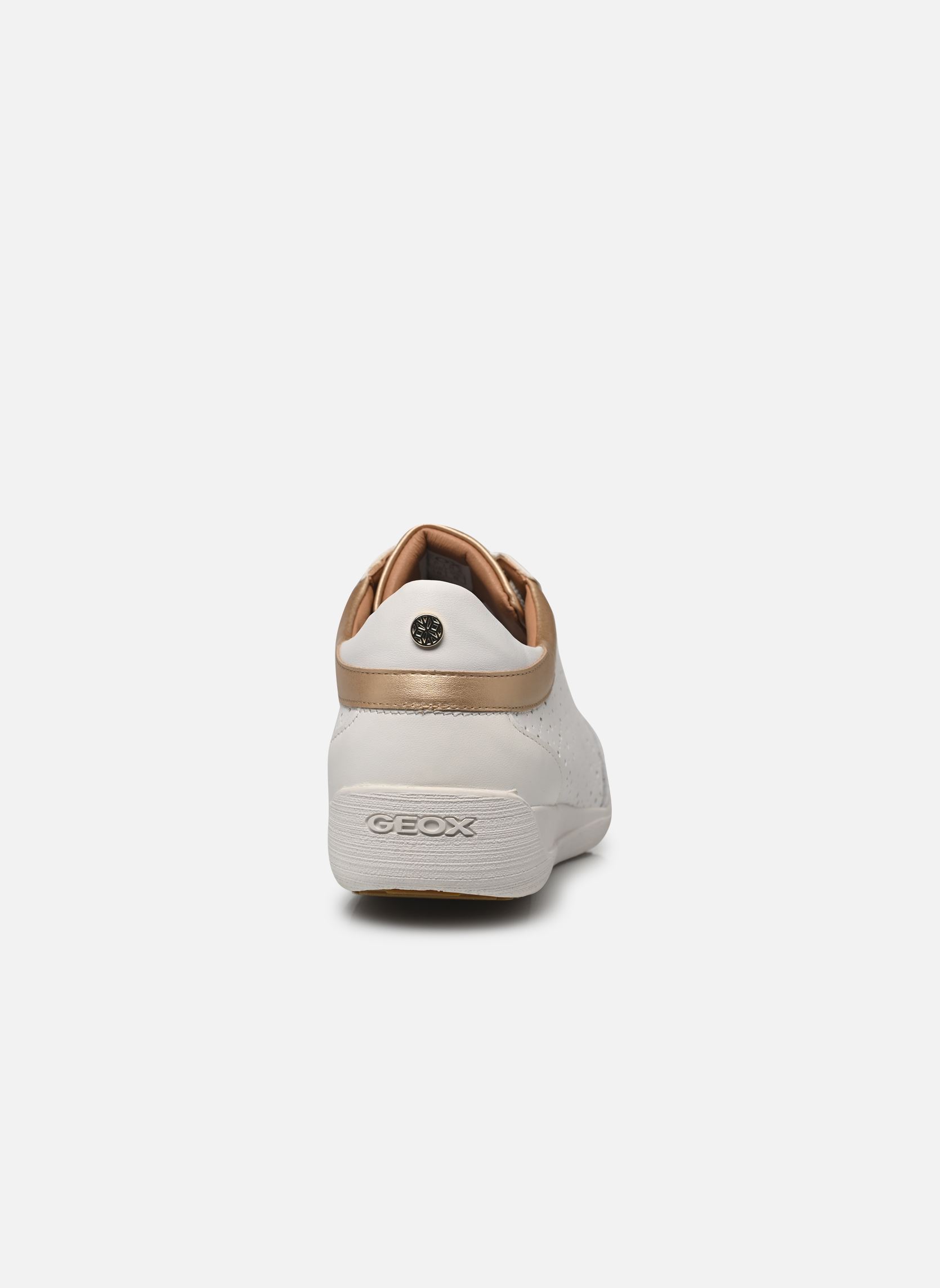 Niedrige Sneaker D MYRIA damen weiß Geox Niedrige Sneaker D MYRIA damen weiß Blanc
